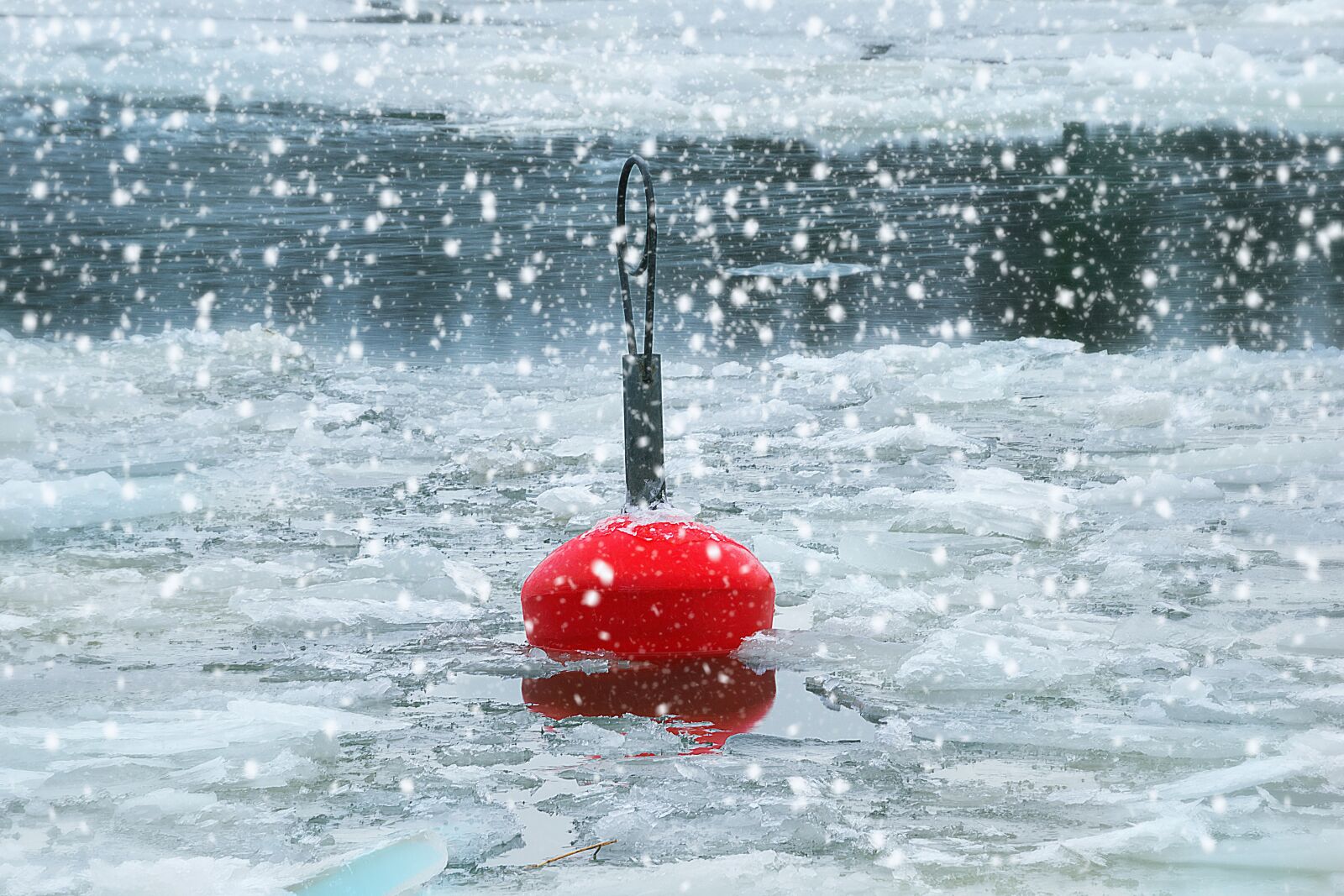 Nikon D3300 sample photo. Buoy, red, sea photography