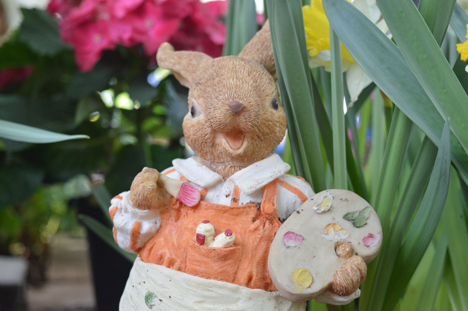Nikon D3200 sample photo. Bunny, rabbit, easter photography