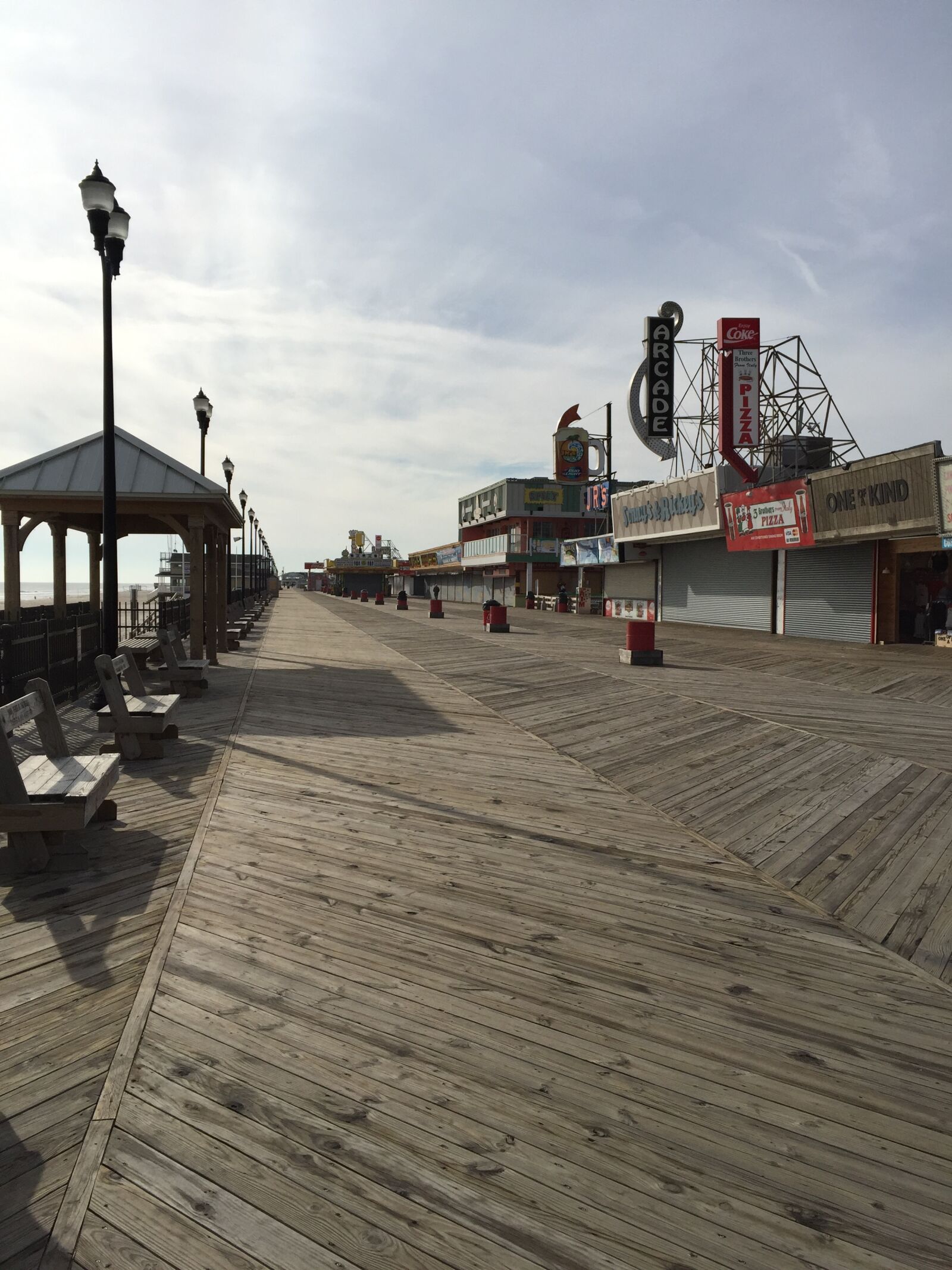 iPhone 6 Plus back camera 4.15mm f/2.2 sample photo. Beach, boardwalk, new, jersey photography