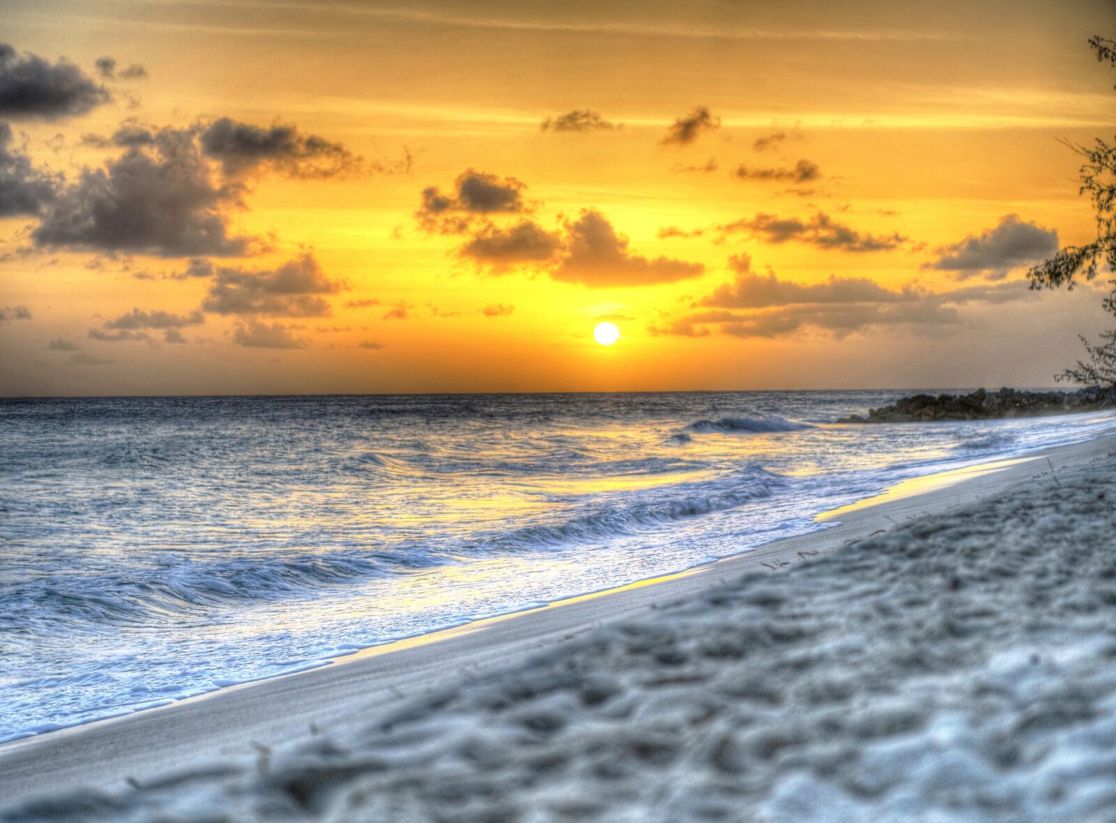 Nikon D3 sample photo. Barbados, sunset, caribbean photography