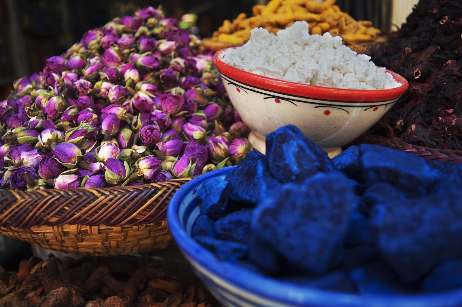 Nikon D3200 sample photo. Spices, dyes, herbalist photography