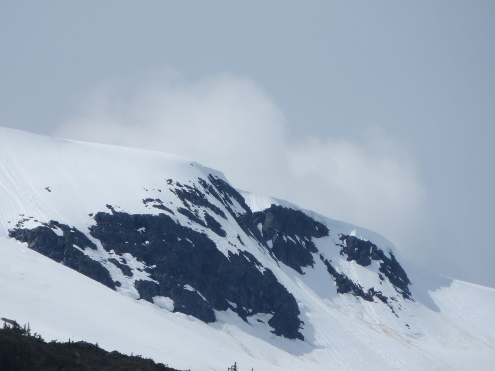 Canon PowerShot SX260 HS sample photo. Mountain, snow, landscape photography