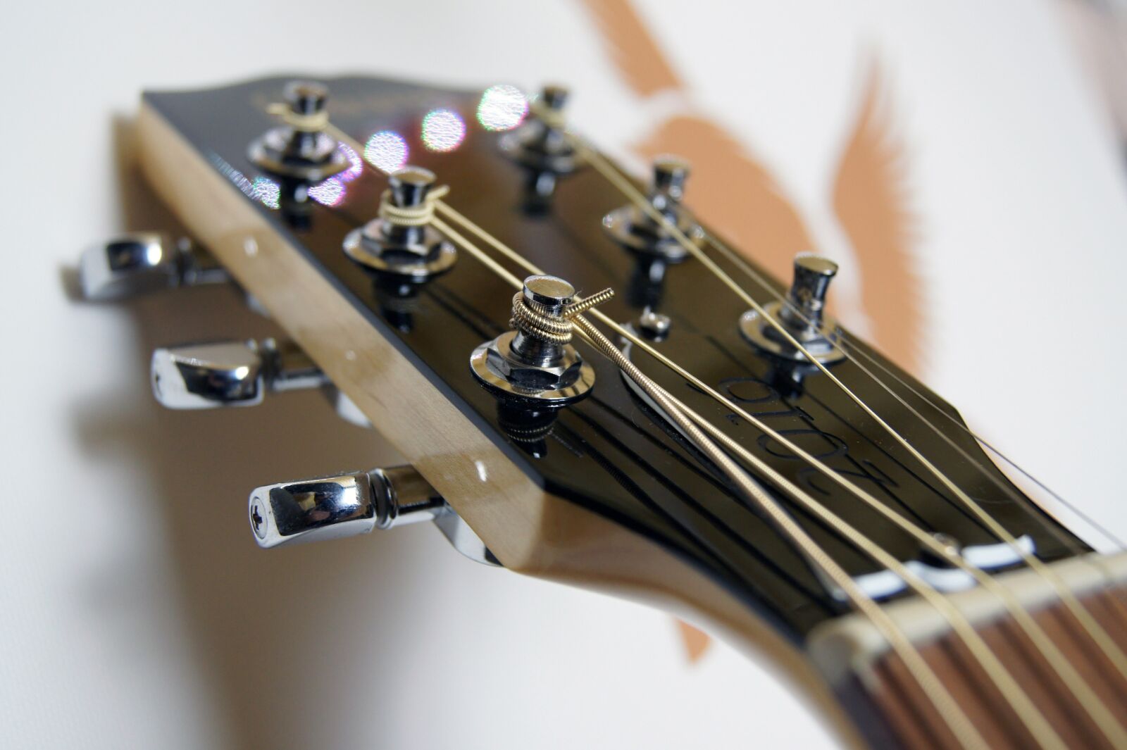 Sony Alpha DSLR-A550 sample photo. Guitar, music, instrument photography