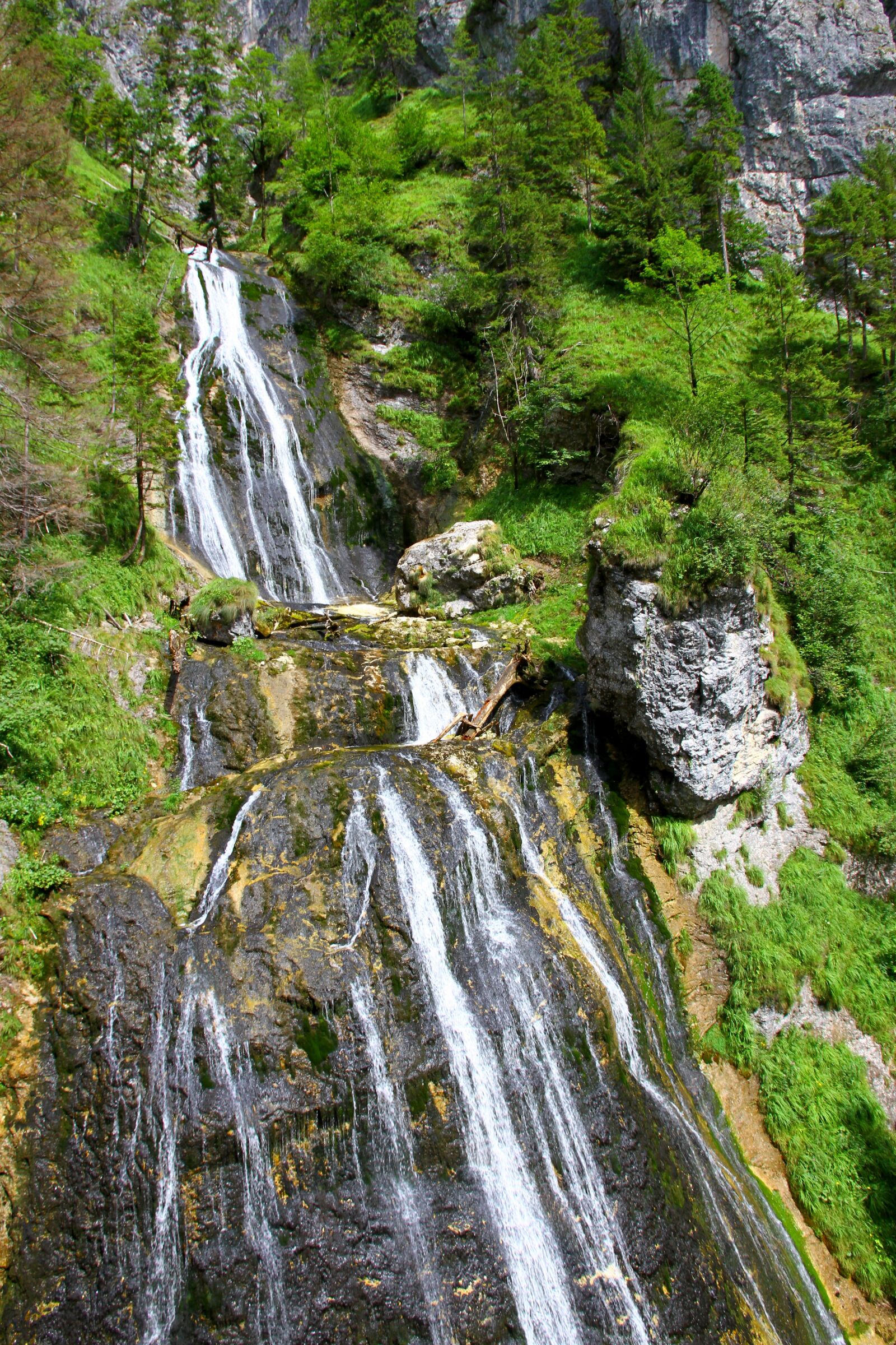 Canon EOS 7D sample photo. Waterfall, water, creek photography