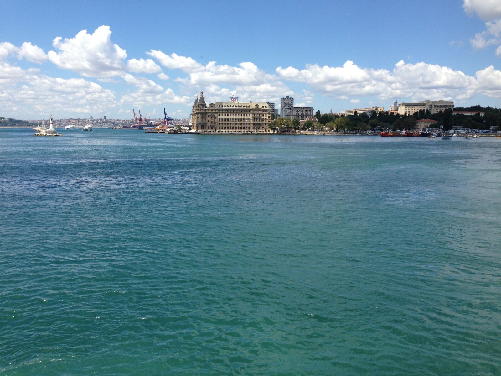 Apple iPhone 5 sample photo. Haydarpasa, marmara sea, istanbul photography