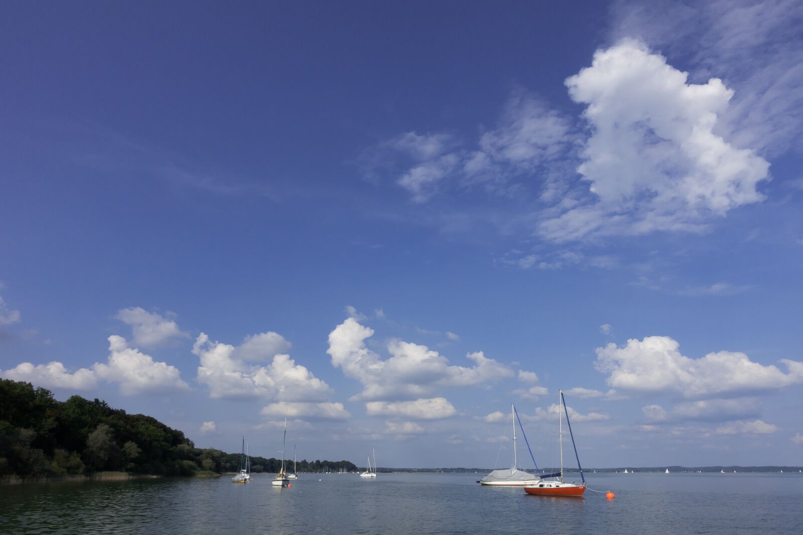 Sony Cyber-shot DSC-RX100 III sample photo. Lake, swim, sail photography