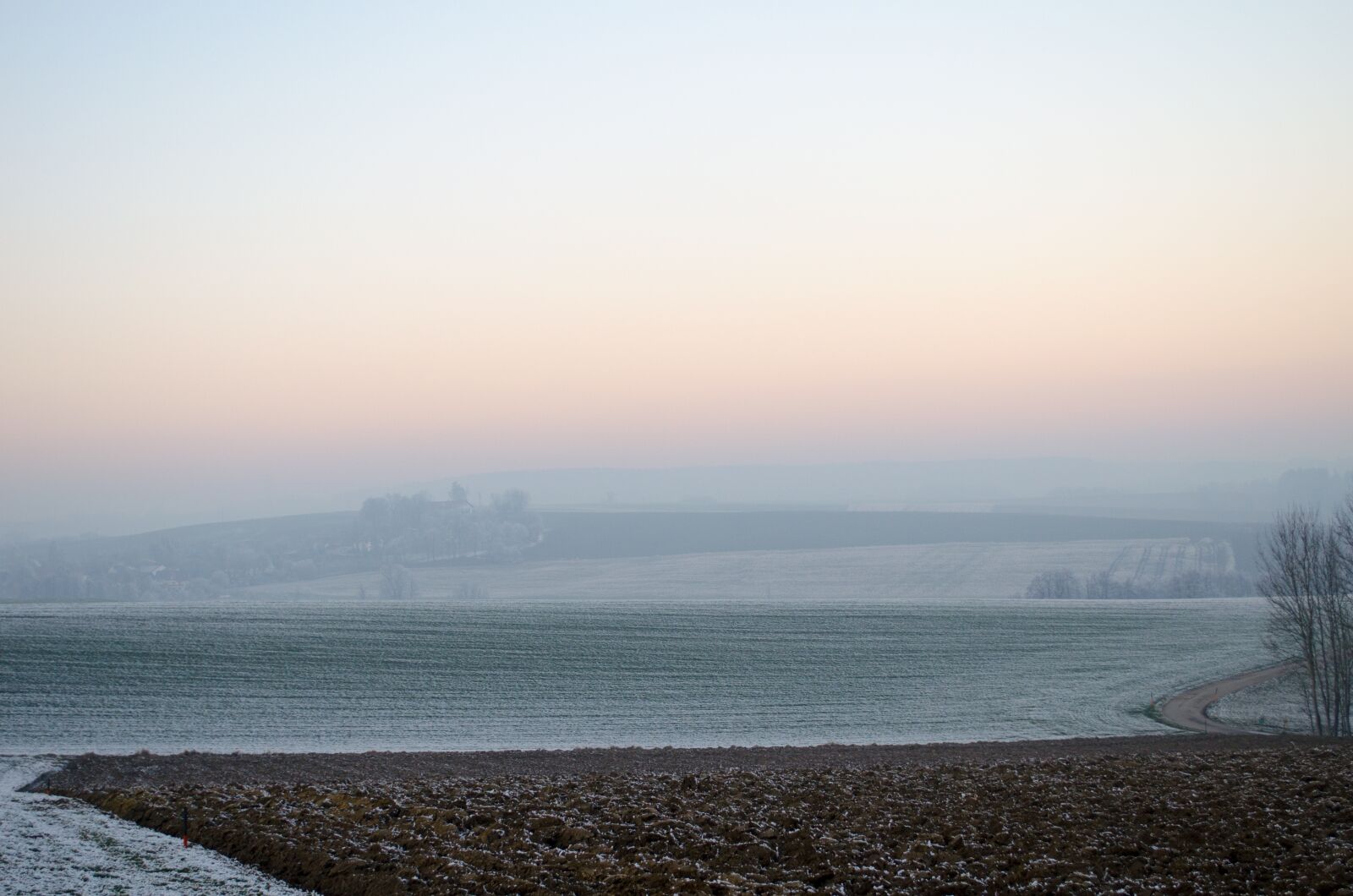 Nikon D5100 sample photo. Wintry, fog, ripe photography