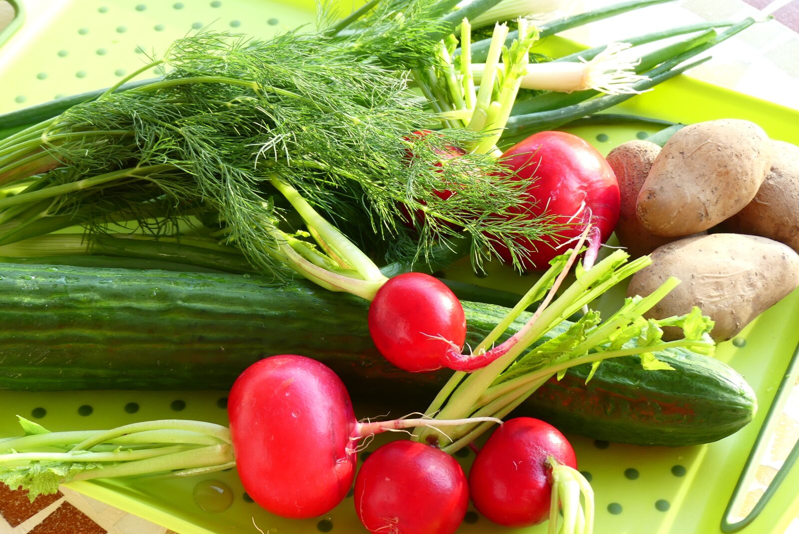 Panasonic Lumix DMC-FZ300 sample photo. Ingredients, vegetables, salad photography