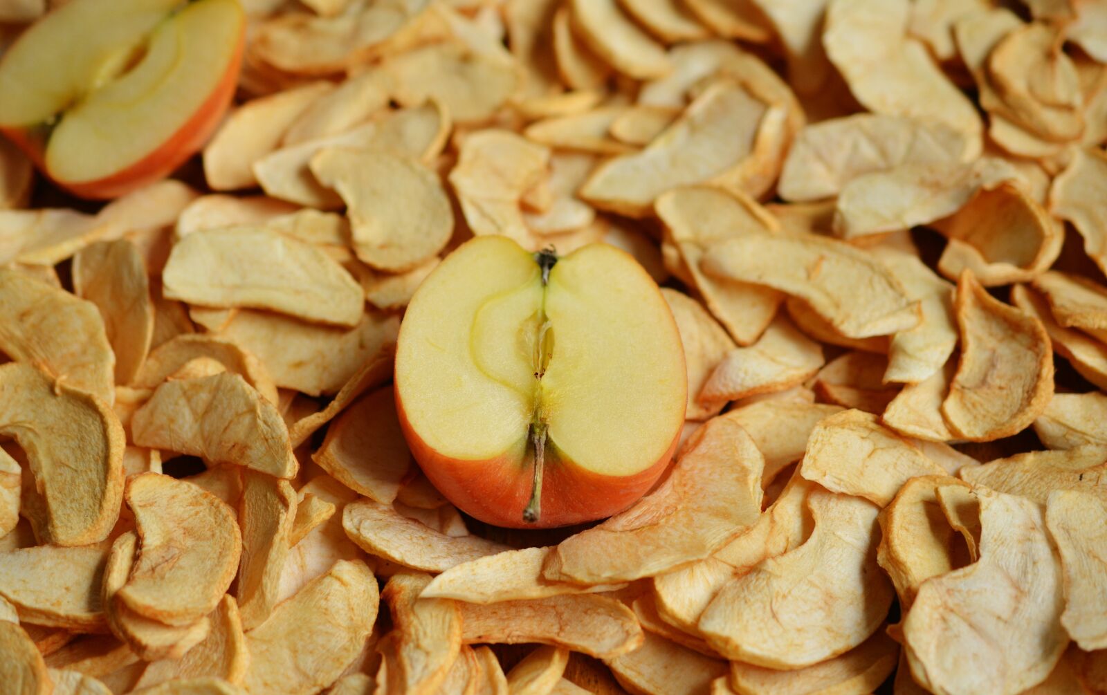 Nikon D5200 sample photo. Apple, dried apples, dried photography