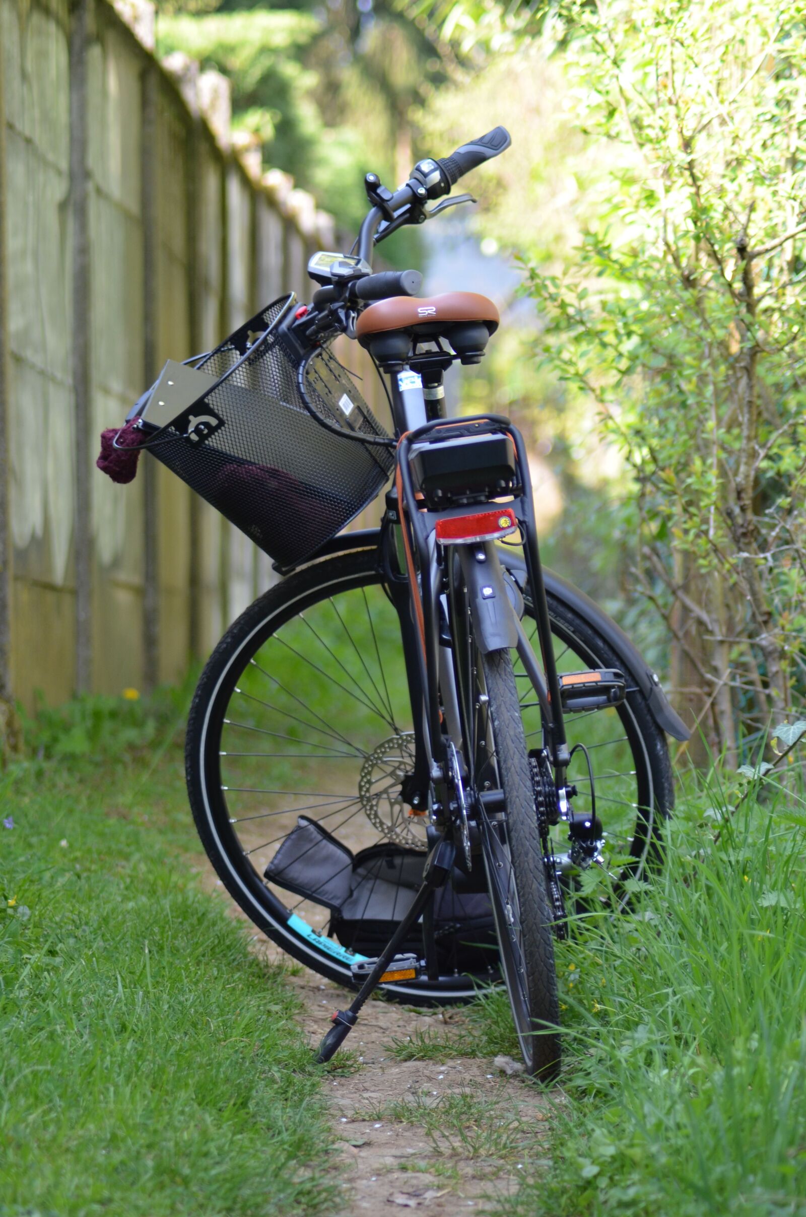 Nikon D5100 sample photo. Bike, trail, nature photography