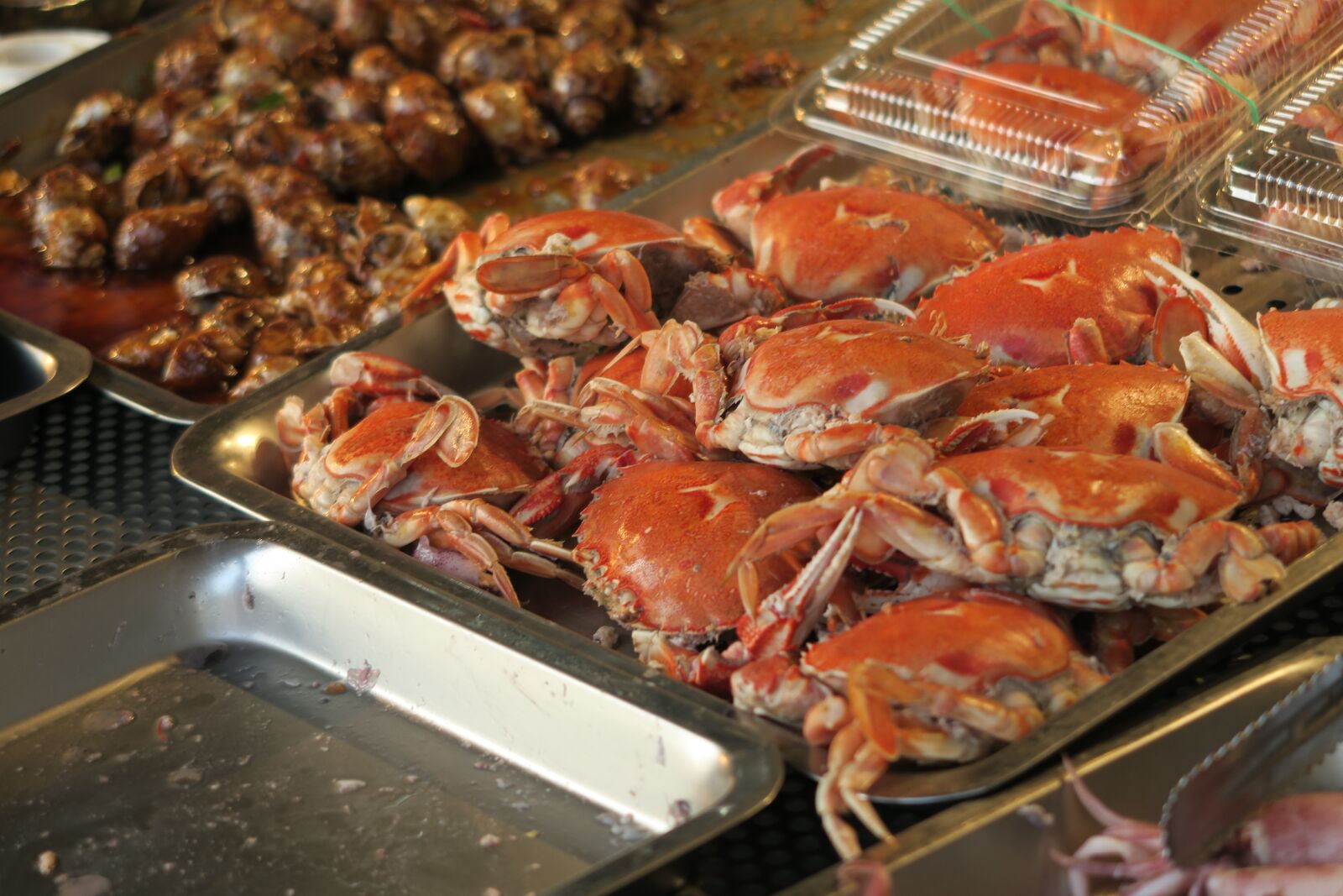 Canon PowerShot G7 X sample photo. Crab, barbecue, seafood photography
