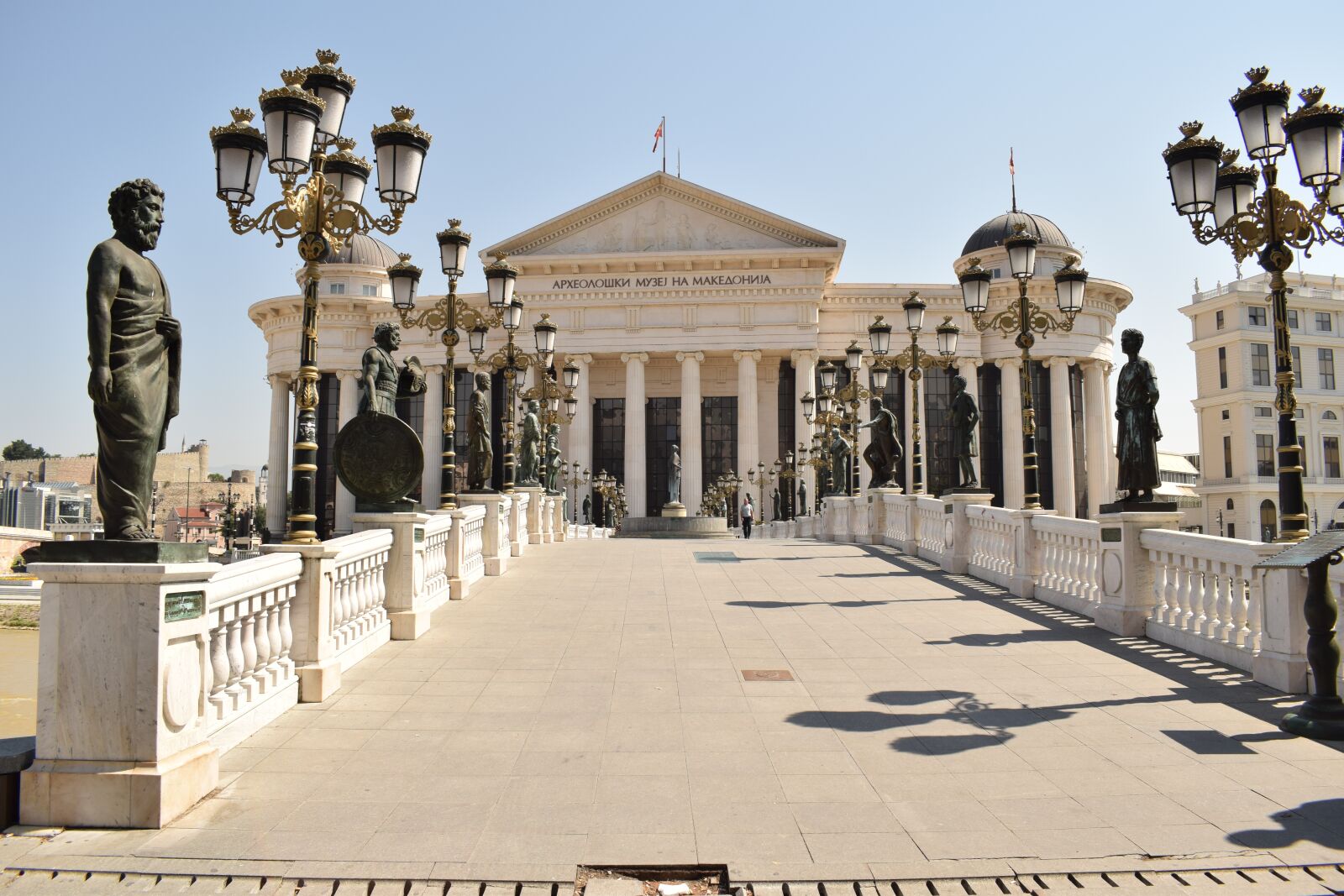 Nikon D3300 sample photo. Macedonia, skopje, main square photography