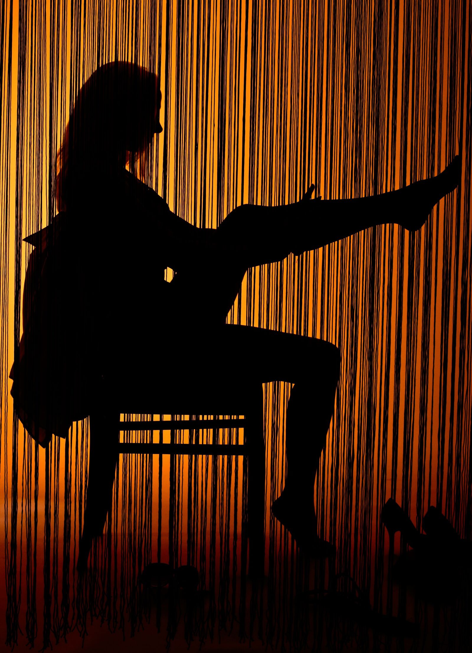 Nikon D80 sample photo. Curtain, female, erotic photography