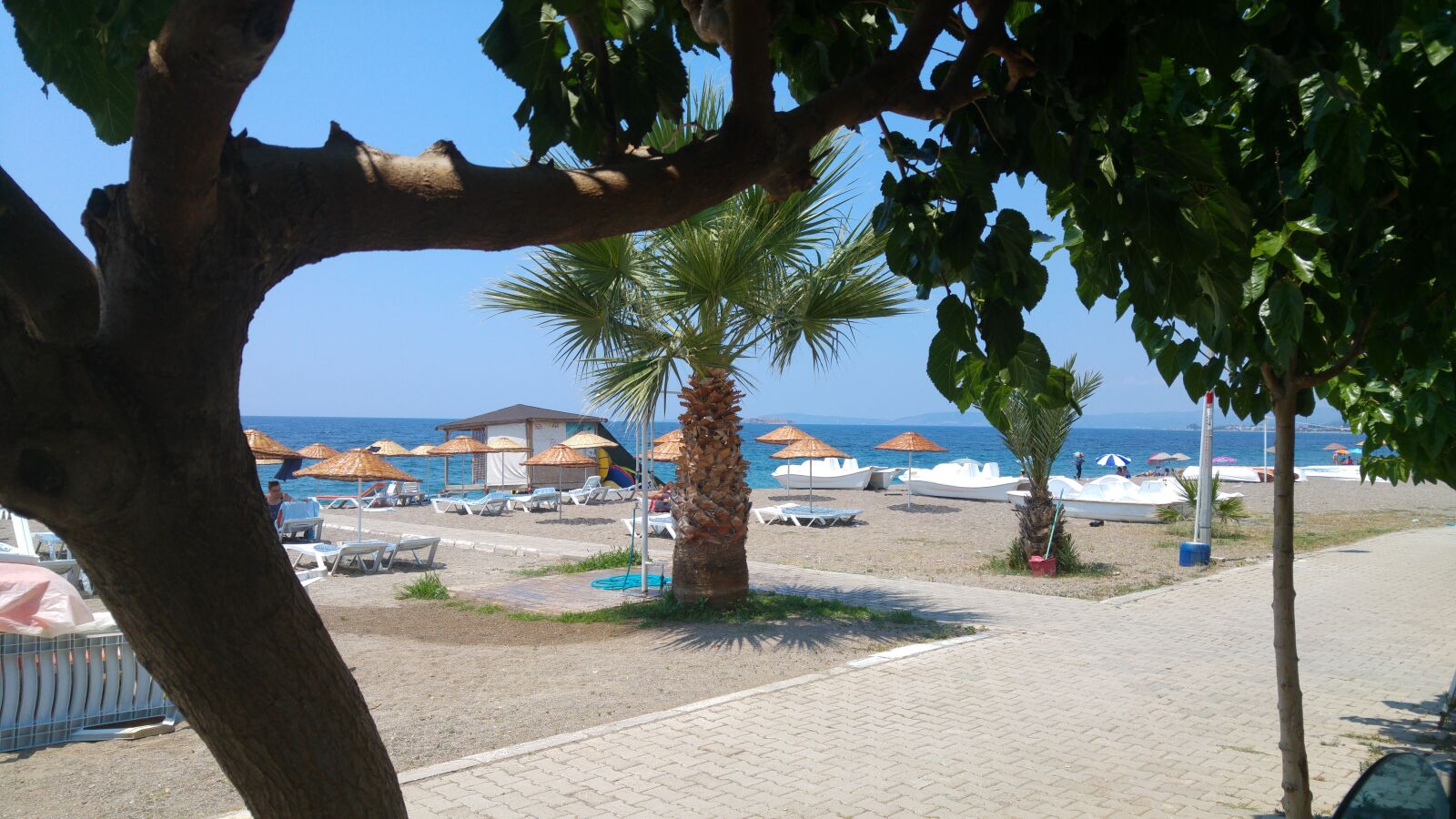 LG G4 sample photo. Turkey, beach, sea photography