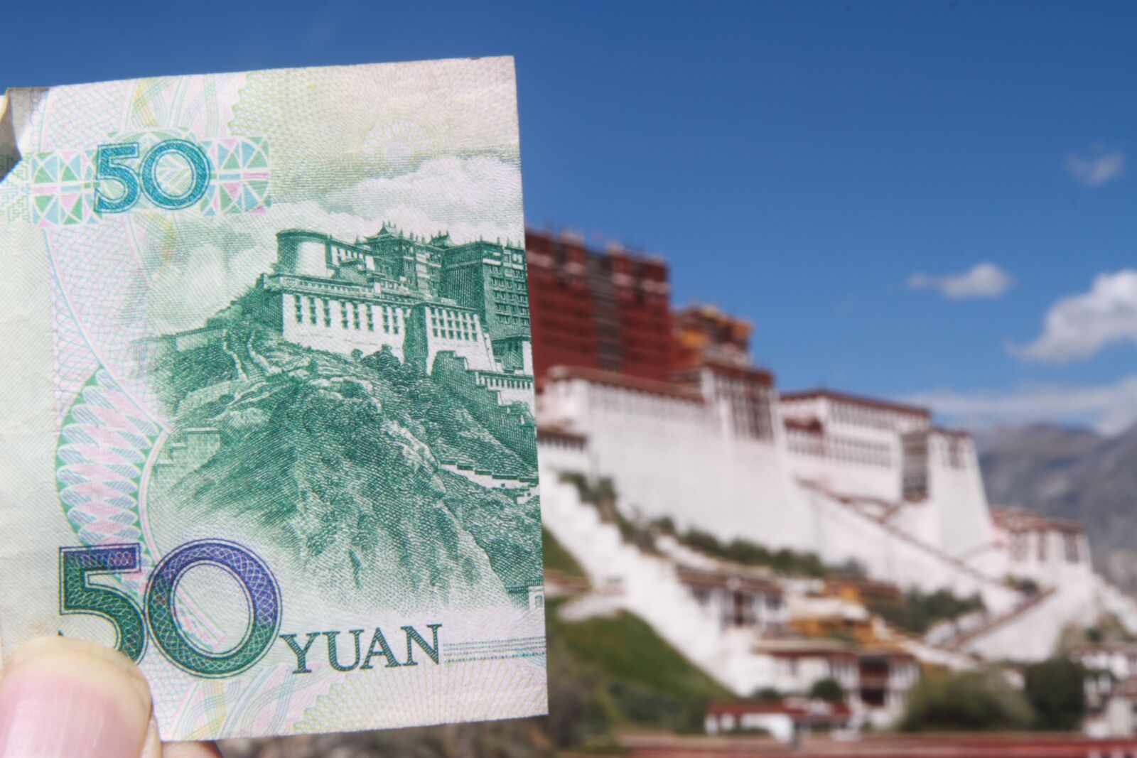 Canon EOS 7D sample photo. The potala palace, renminbi photography