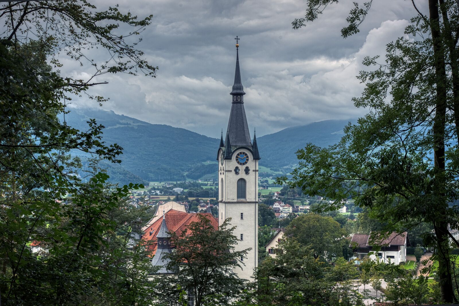 Nikon D750 sample photo. Landscape, village, church photography