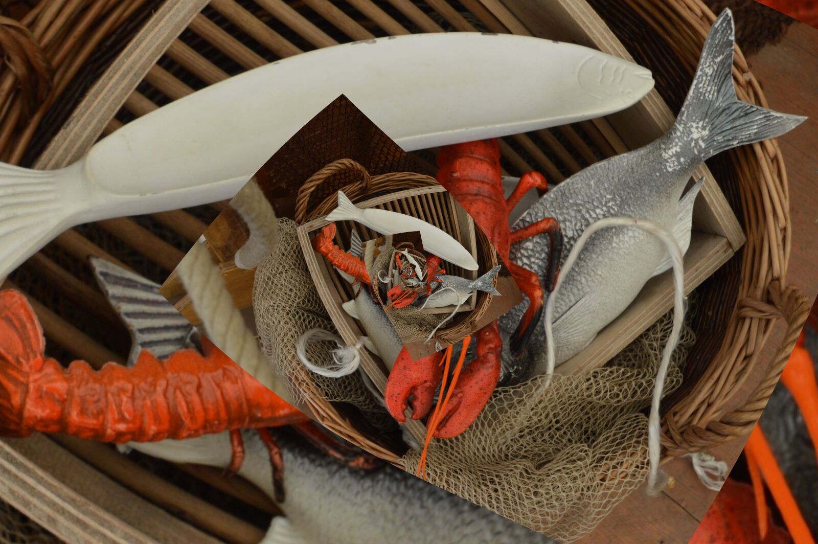Nikon D3200 sample photo. Basket, fish, fishing photography