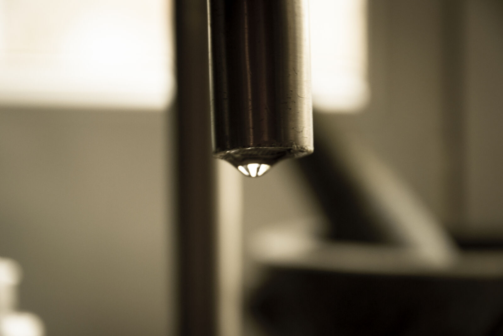 Nikon D3100 sample photo. Blob, drop, water photography