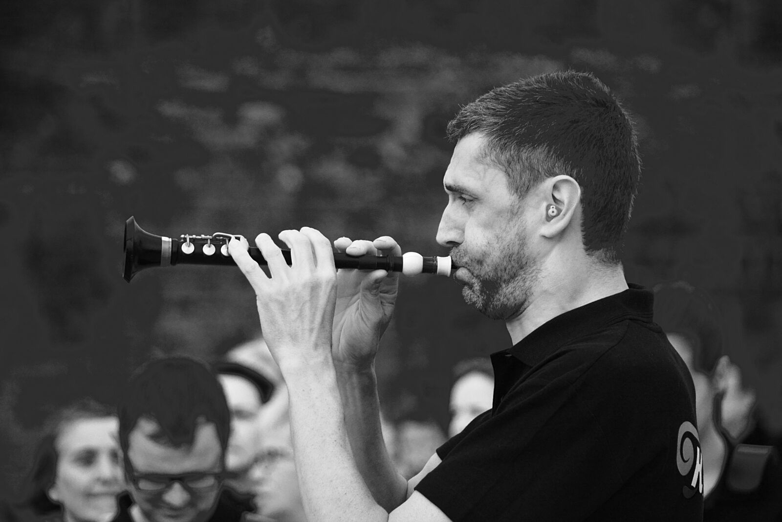 Nikon D5200 sample photo. Musician, flute, artist photography