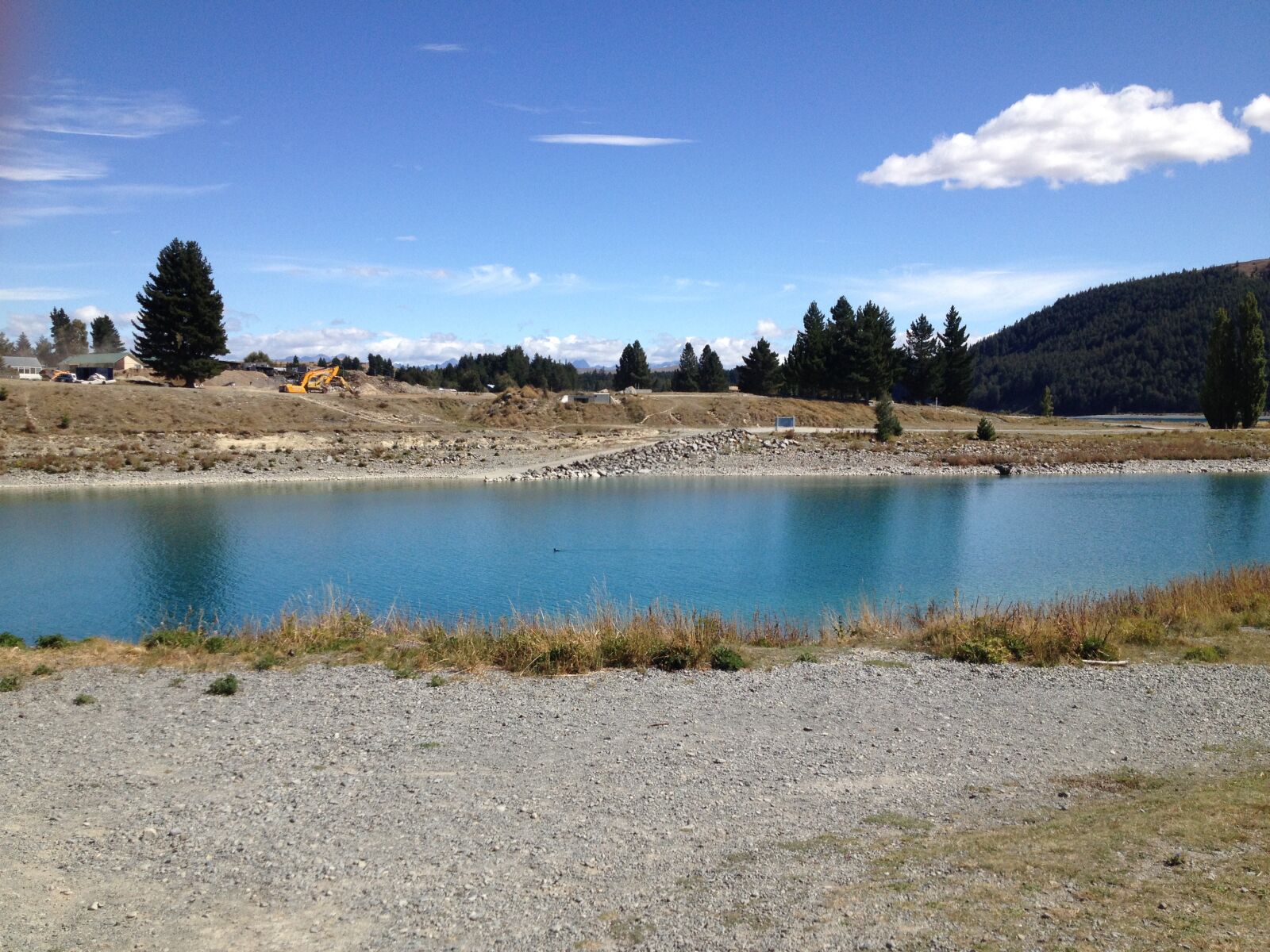 iPhone 4S back camera 4.28mm f/2.4 sample photo. Water, canterbury, new zealand photography