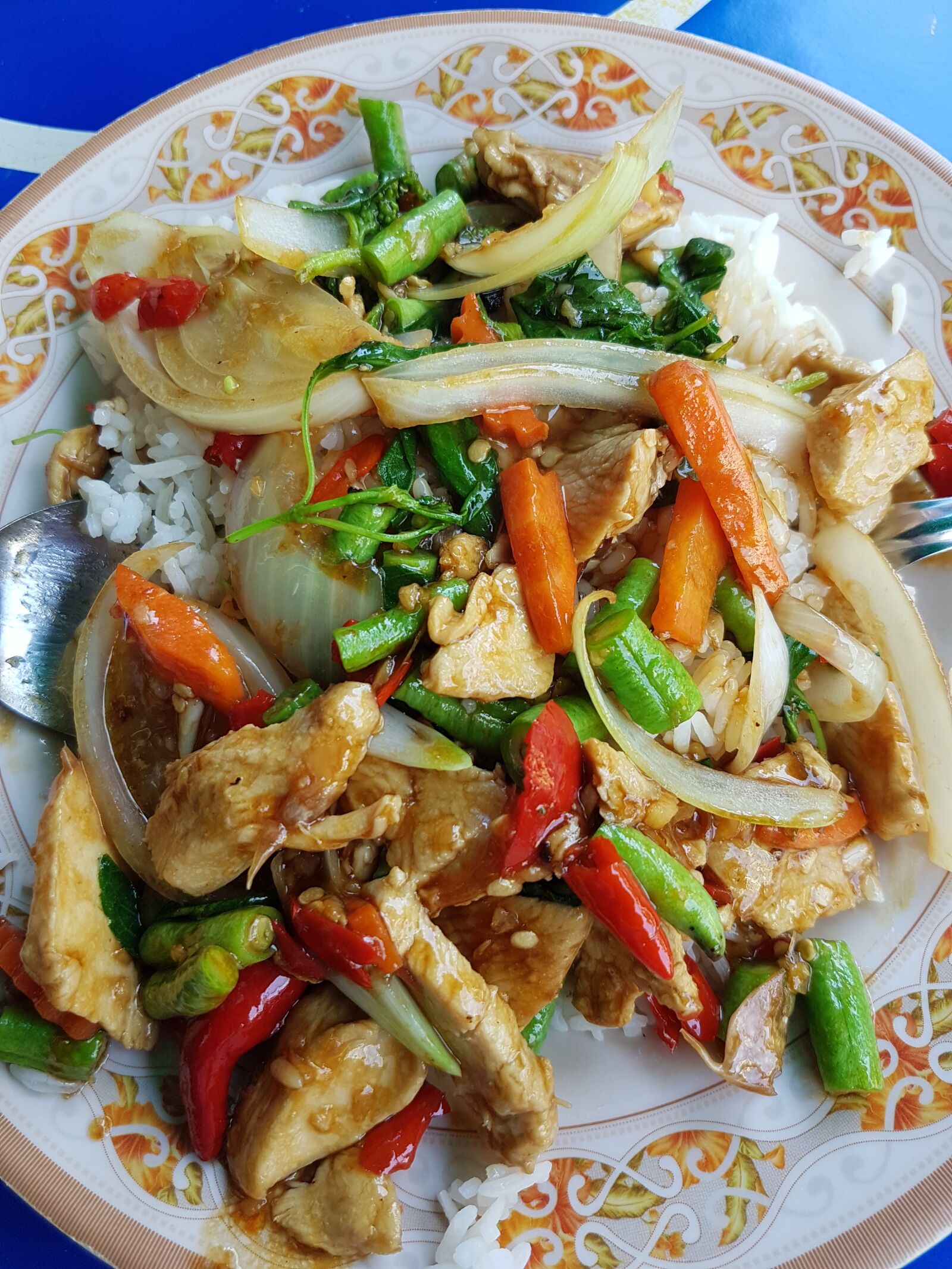 Samsung Galaxy S7 sample photo. Eat thai, thailand, authentic photography