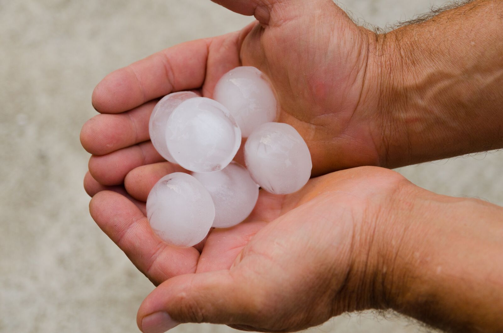 Nikon D7000 sample photo. Hail ice, heavy, storm photography
