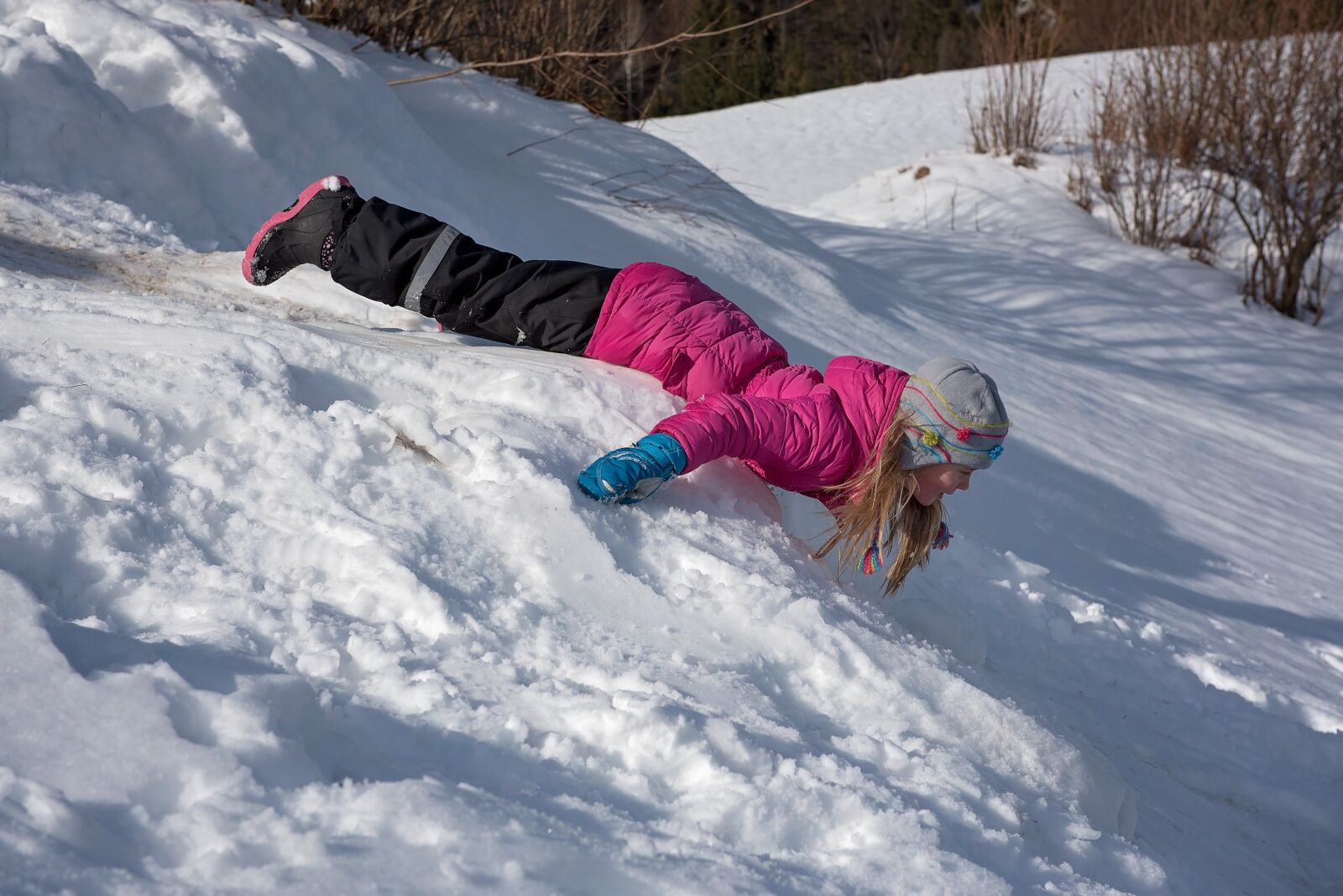 Nikon D750 sample photo. Child, girl, winter photography
