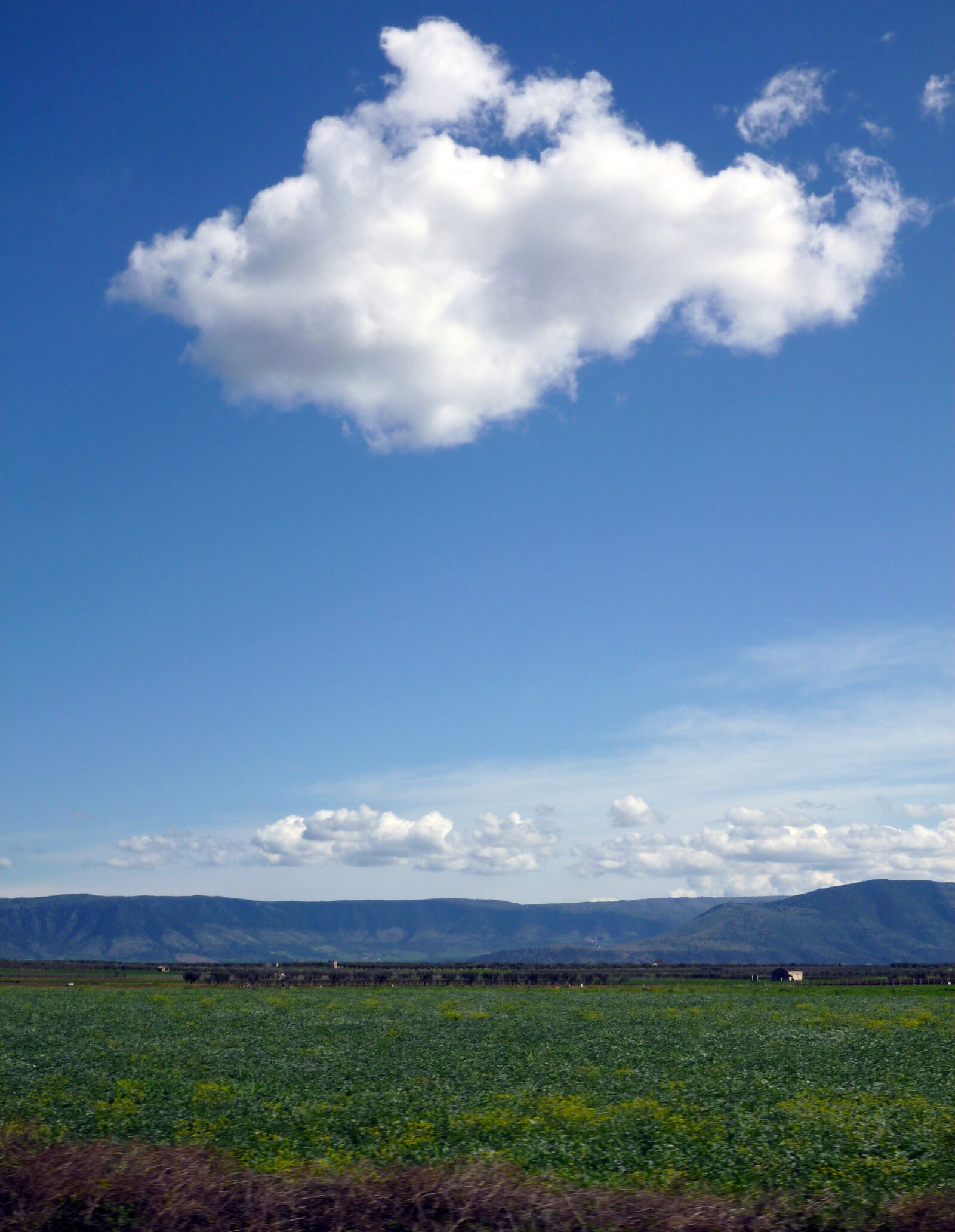 Panasonic DMC-FT2 sample photo. Cloud, landscape, meadow photography