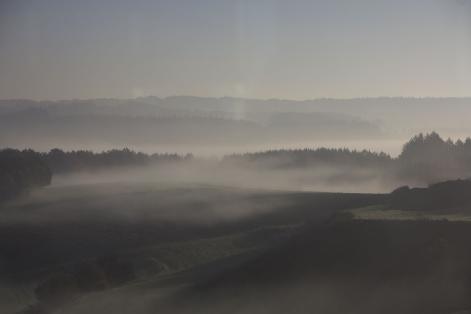 Canon EOS 60D sample photo. Autumn, fog, ground fog photography