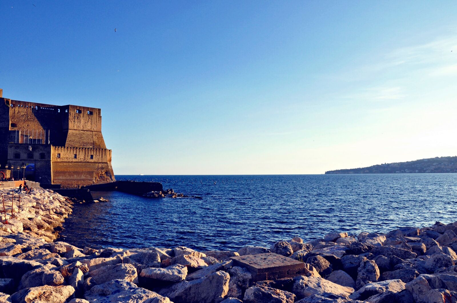 Nikon D90 sample photo. Naples, italy, sea photography