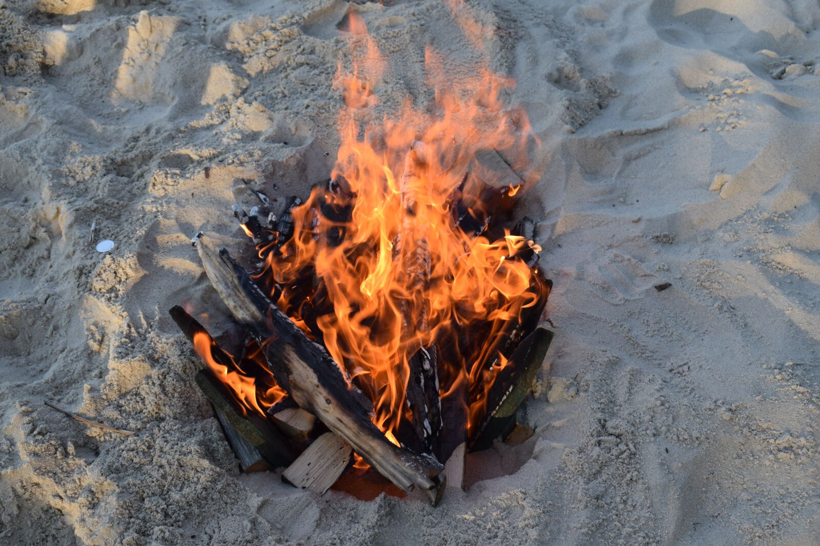 Nikon D3300 sample photo. Fire, koster, sand photography
