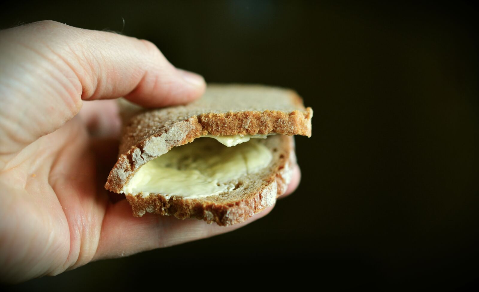 Nikon D5200 sample photo. Bread and butter, bread photography