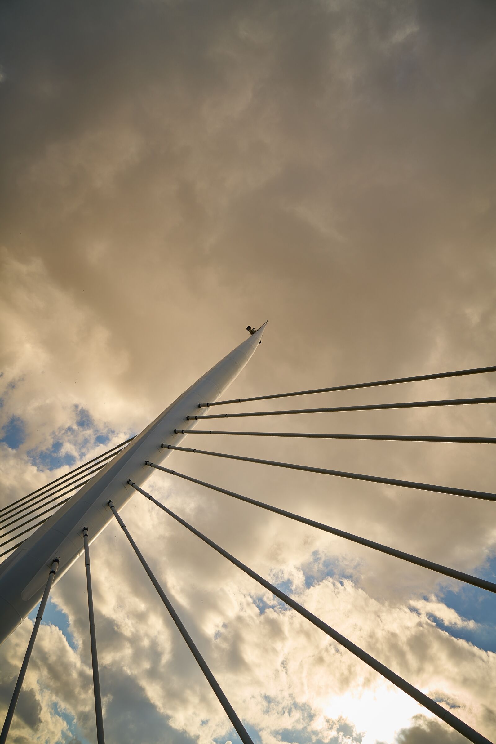 Sony a7R II sample photo. Bridge, rope, daniel photography