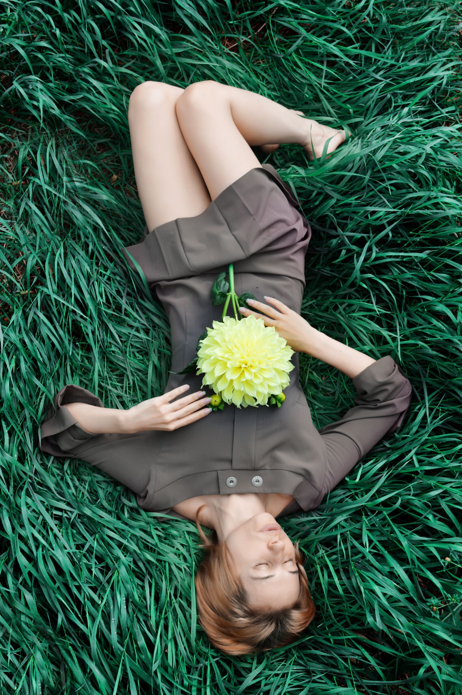 Nikon D3200 sample photo. Woman, model, calm photography