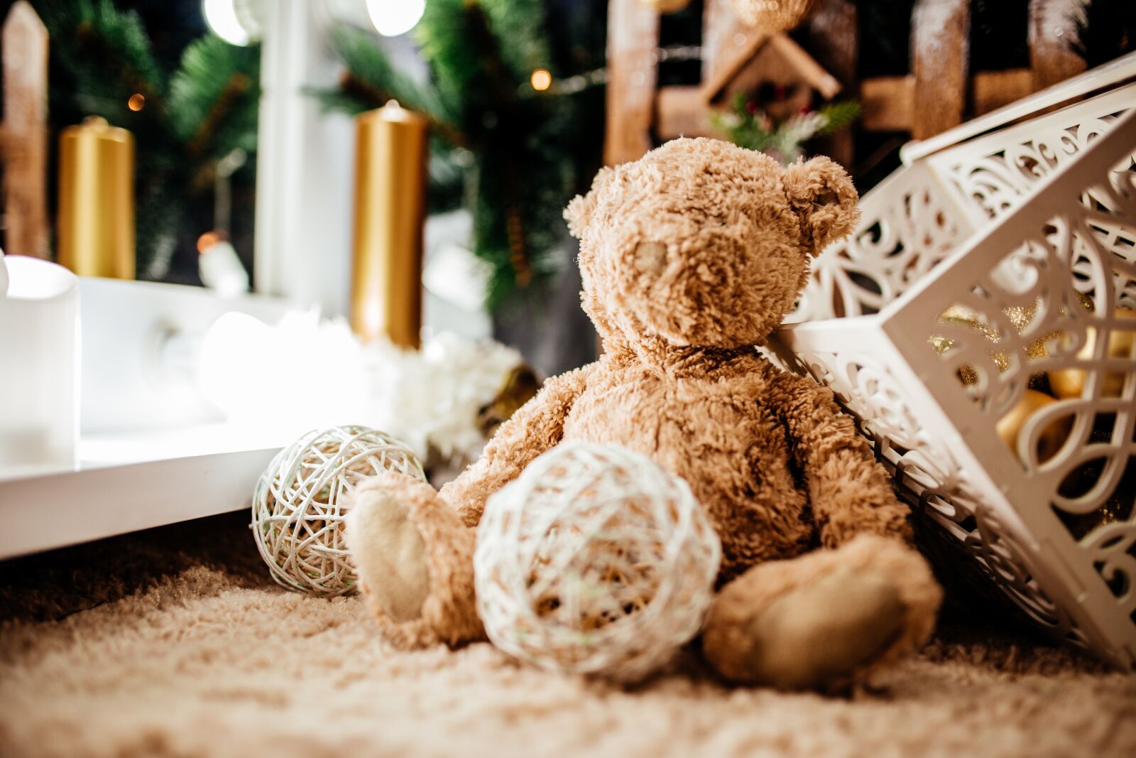 Canon EOS 6D sample photo. Bear, toy, childhood photography