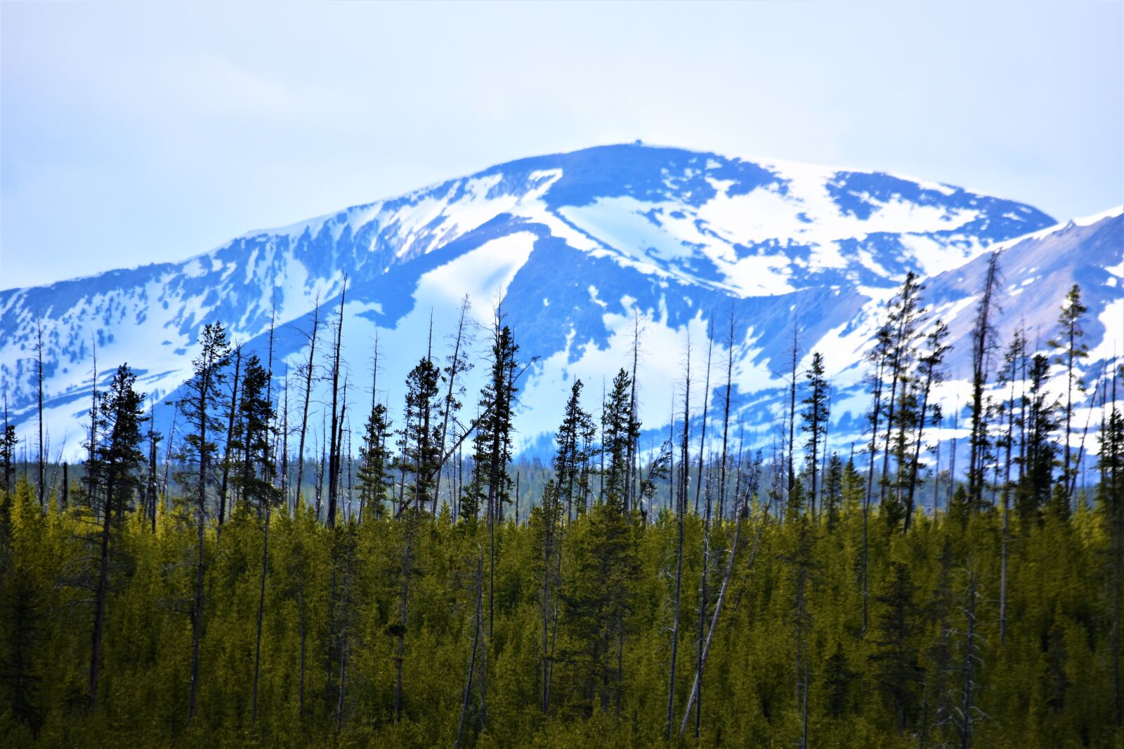 Nikon D5500 sample photo. Blue, mountains, snowcapped photography