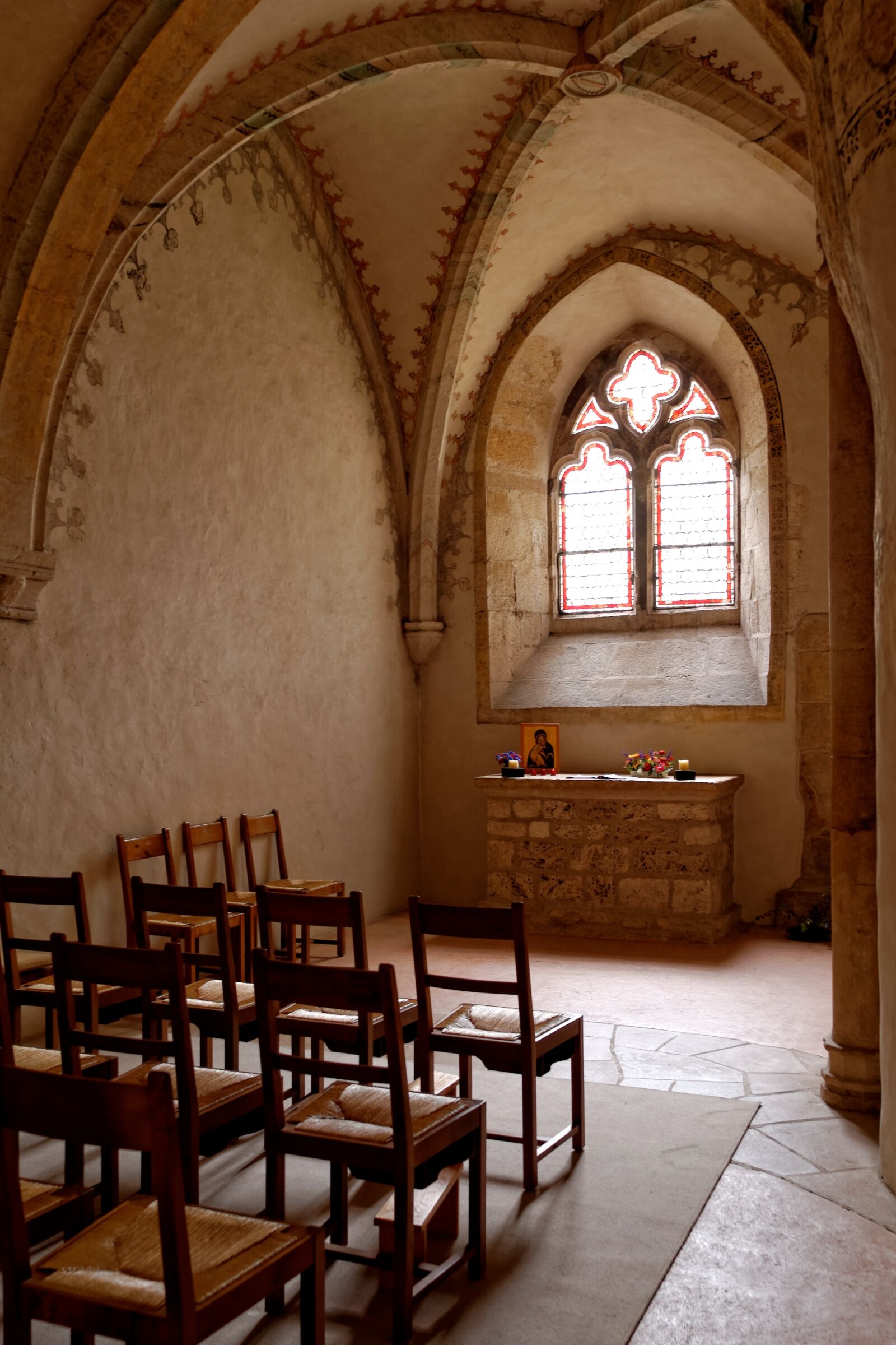 Nikon D50 sample photo. Chapel, abbey, romaimoutier photography