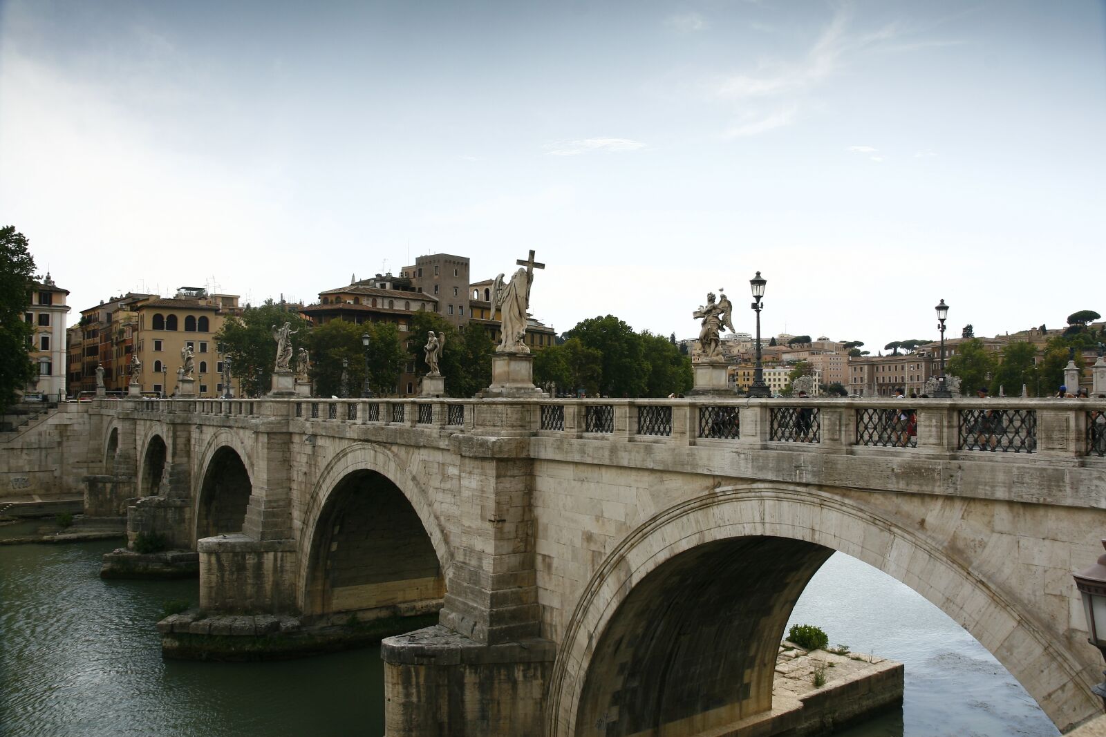 Canon EOS 30D sample photo. Rome, italy, bridge of photography
