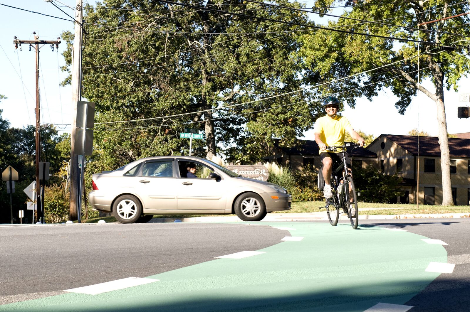 Nikon D300 sample photo. Smile, male, bicyclist, street photography