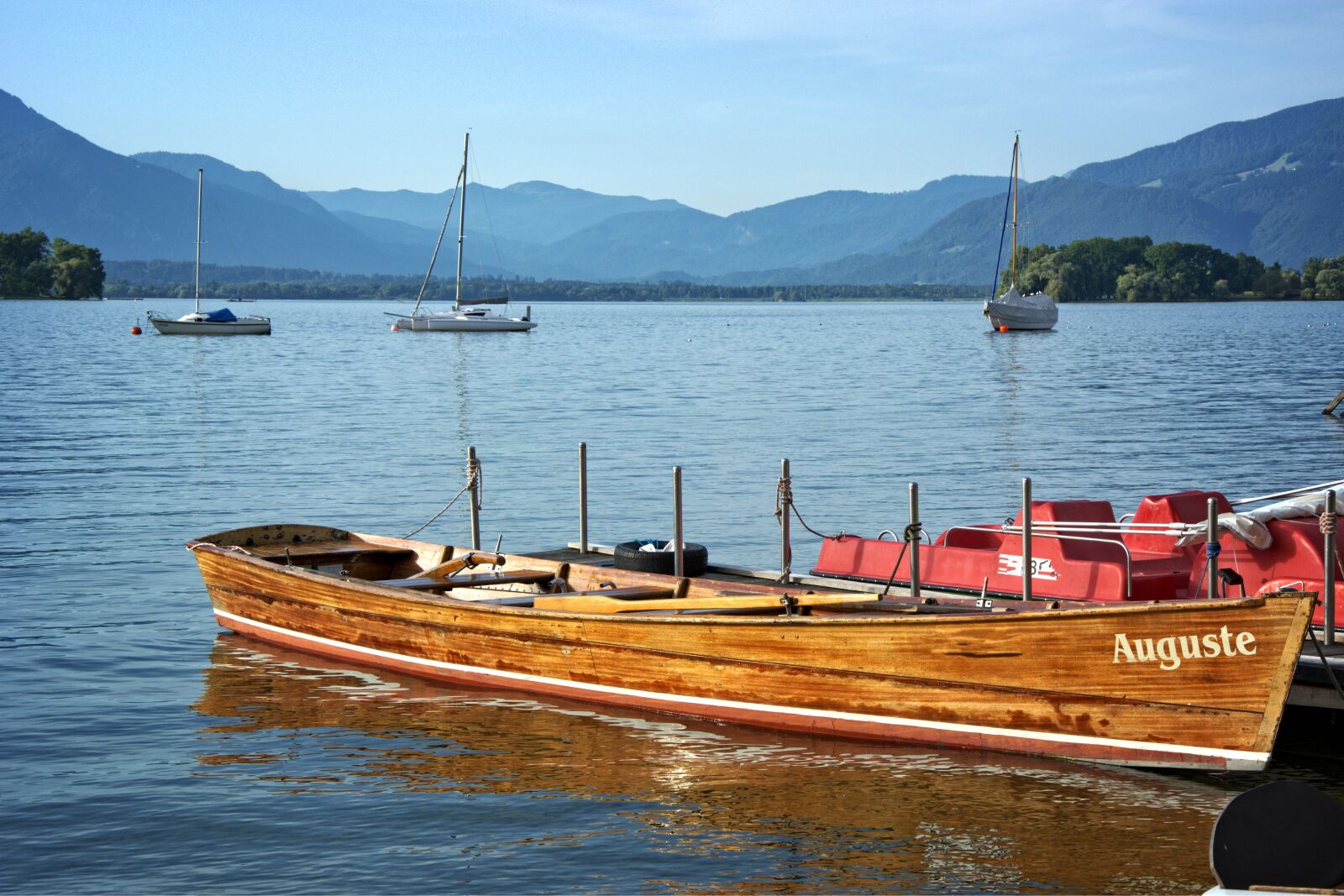 18.0-105.0mm f/3.5-f/5.6 sample photo. Landscape, chiemgau, chiemsee photography