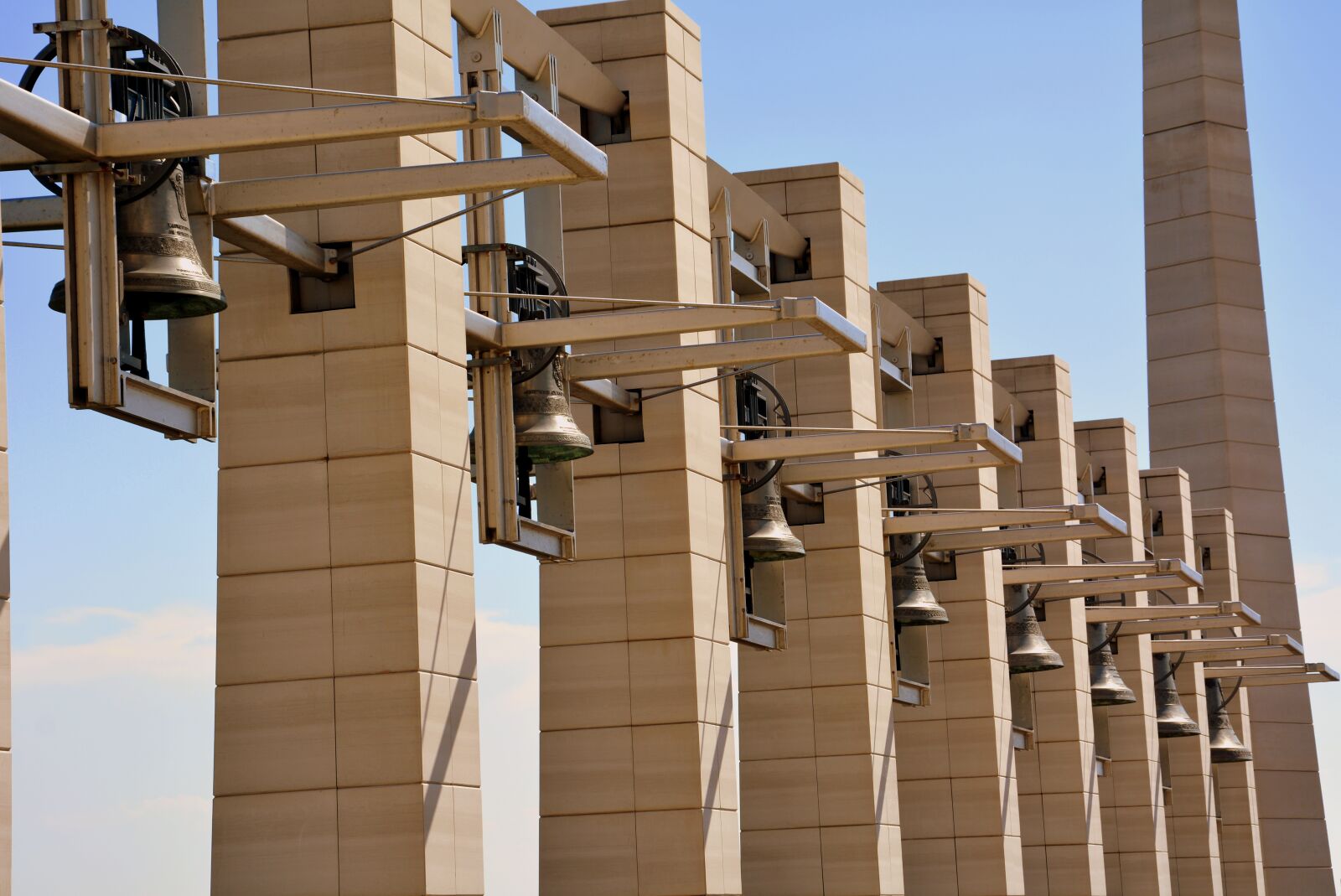 Nikon D7100 sample photo. Bells, pillars, series photography