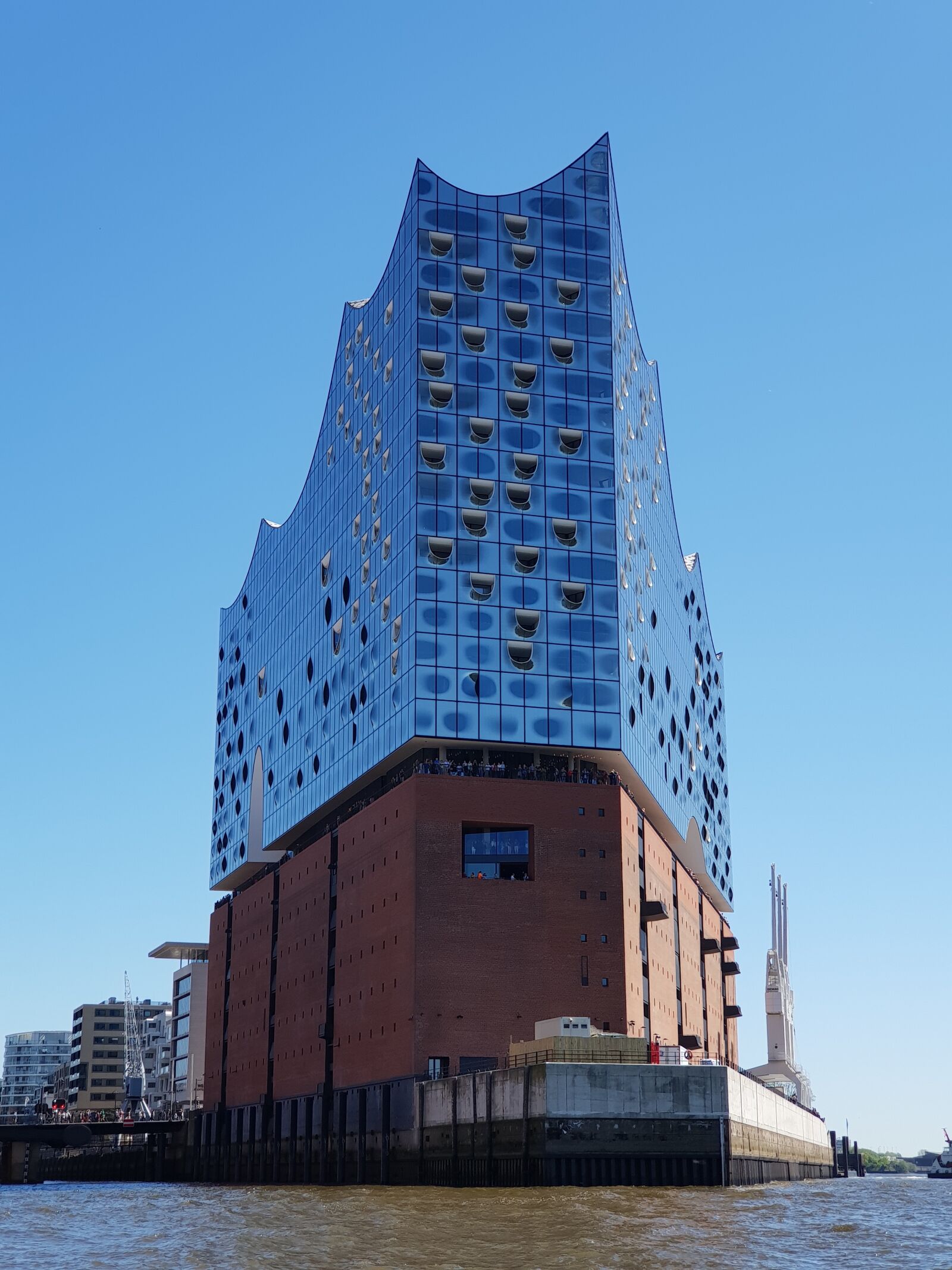 Samsung Galaxy S9+ sample photo. Elbe, hamburg, elbe philharmonic photography