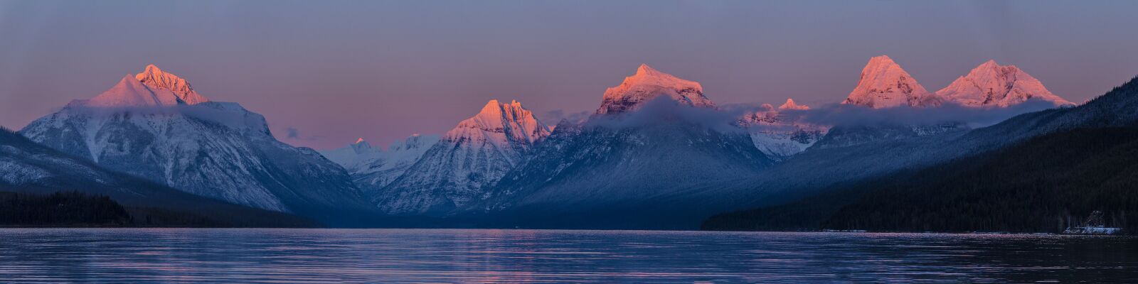 Canon EOS 5D Mark III sample photo. Lake mcdonald, sunset, evening photography