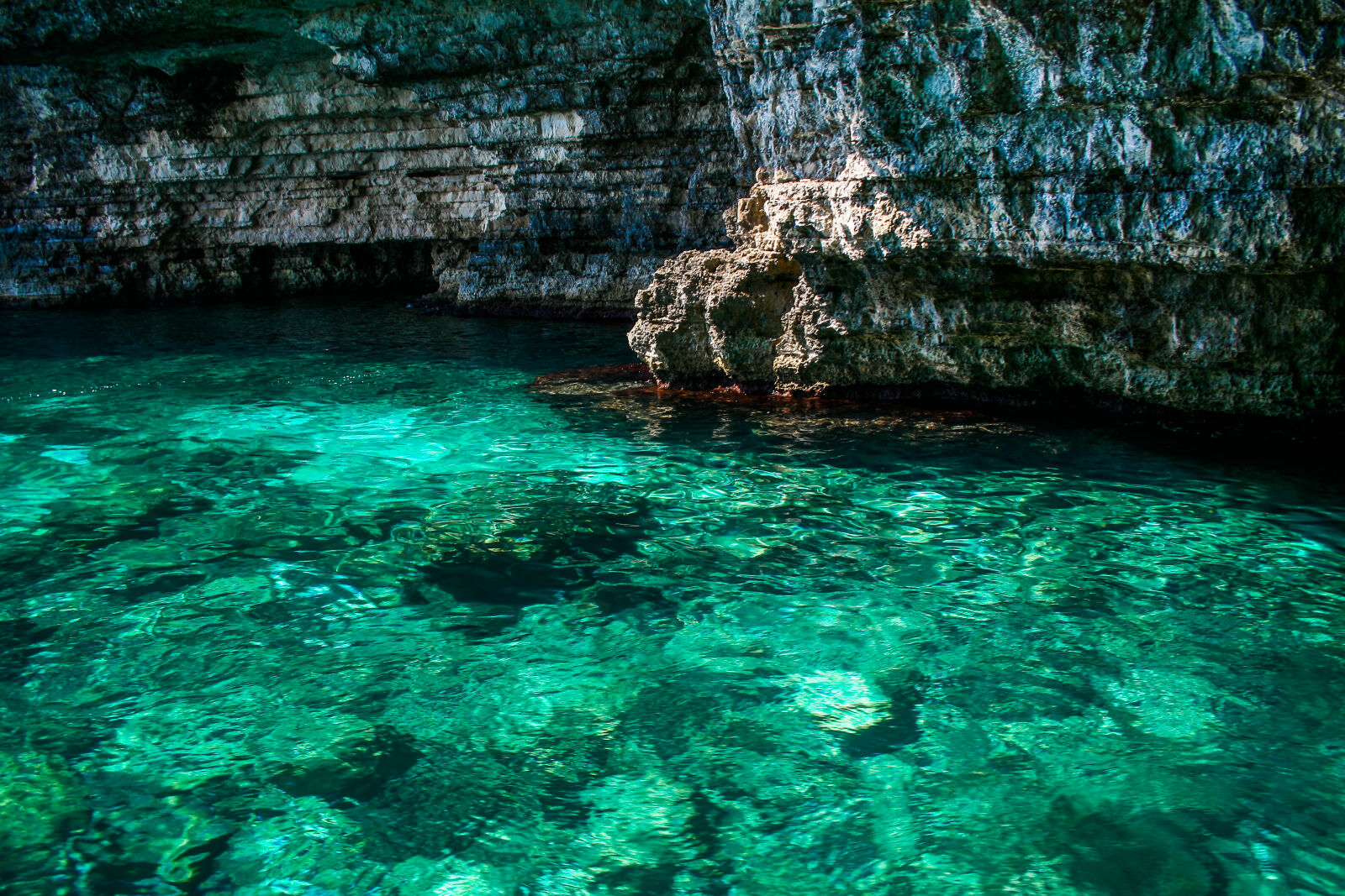 Canon EF-S 18-55mm F3.5-5.6 II sample photo. Beach, blue, lagoon, clear photography