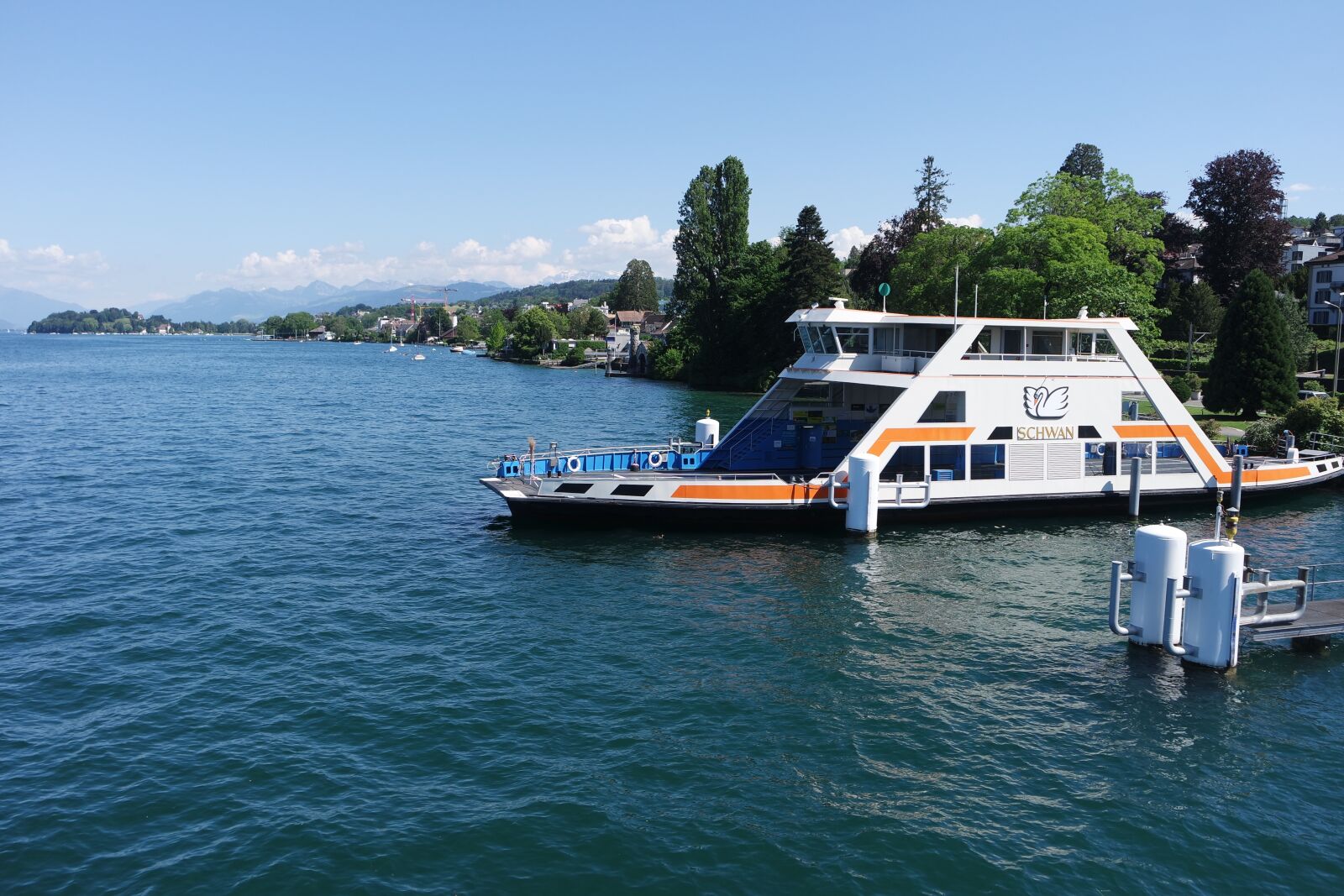 Samsung NX3000 sample photo. Zurich, lake zurich, ferry photography