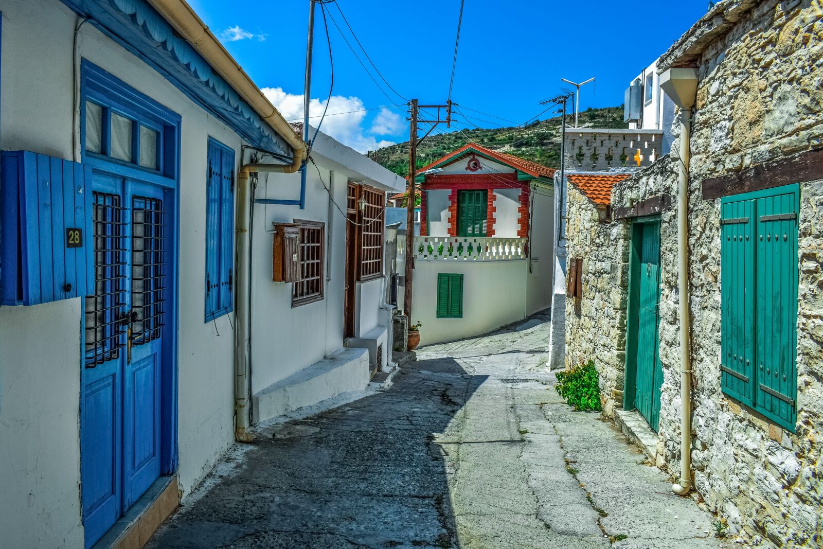 Nikon D3300 sample photo. Cyprus, omodos, village photography