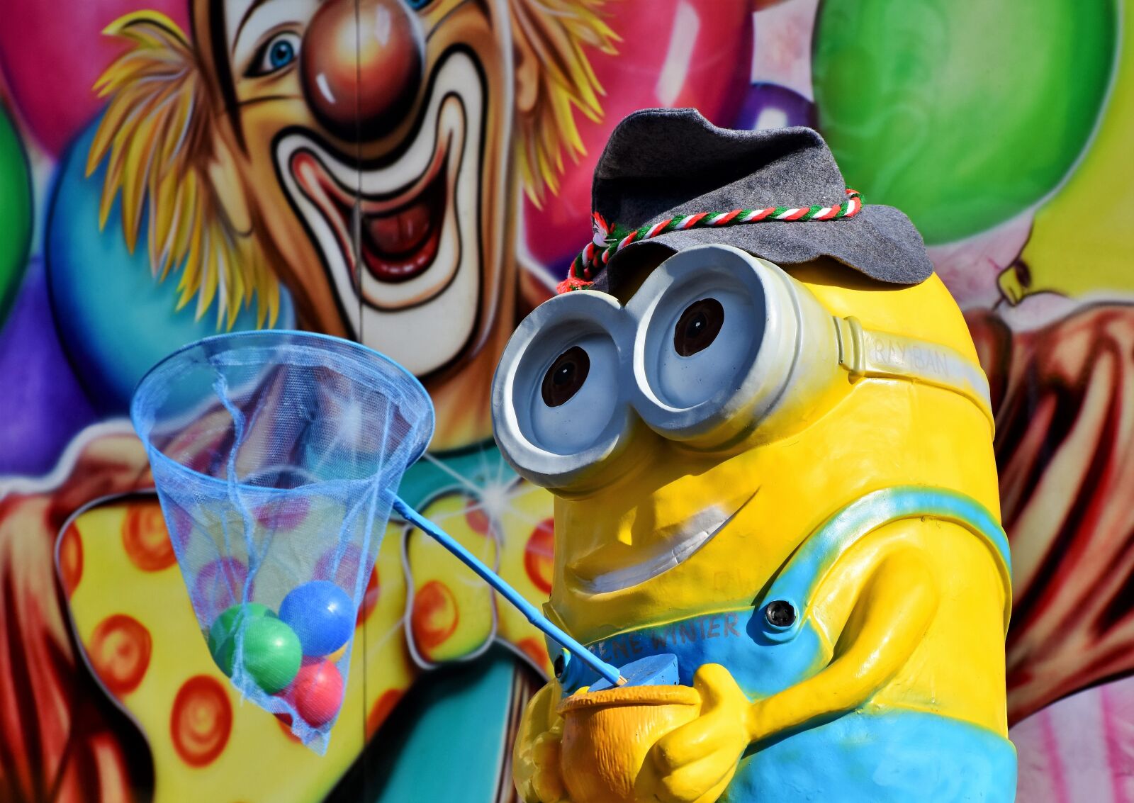 Nikon D7200 sample photo. Minions, animation, figure photography