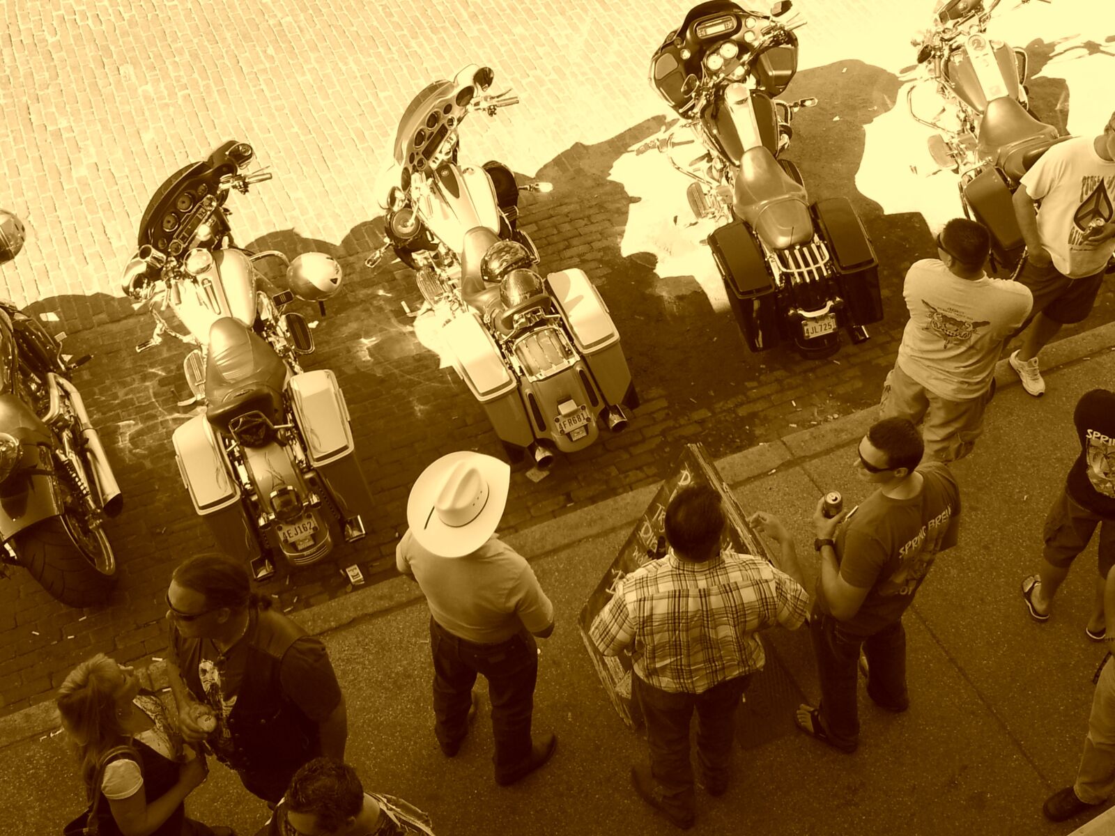 Samsung Galaxy S2 Epic sample photo. Fort worth, cowboys, motorcycles photography
