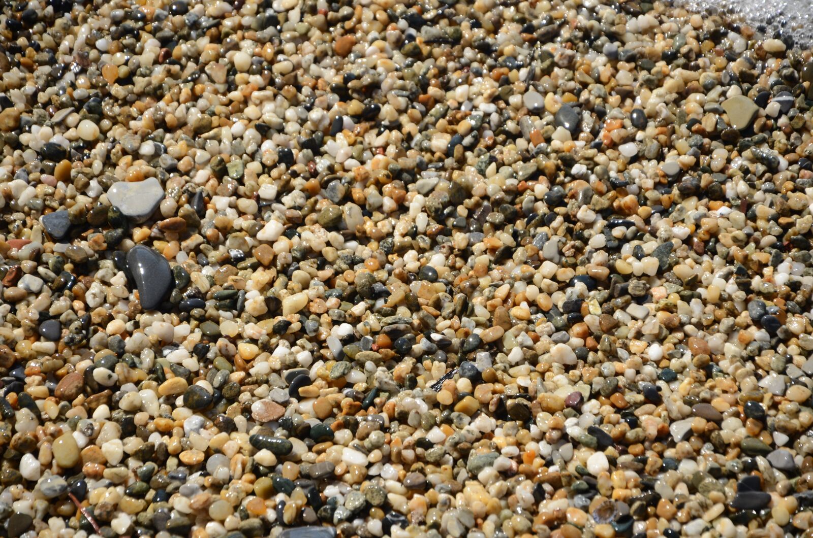 Nikon D5100 sample photo. The stones, pebbly beach photography