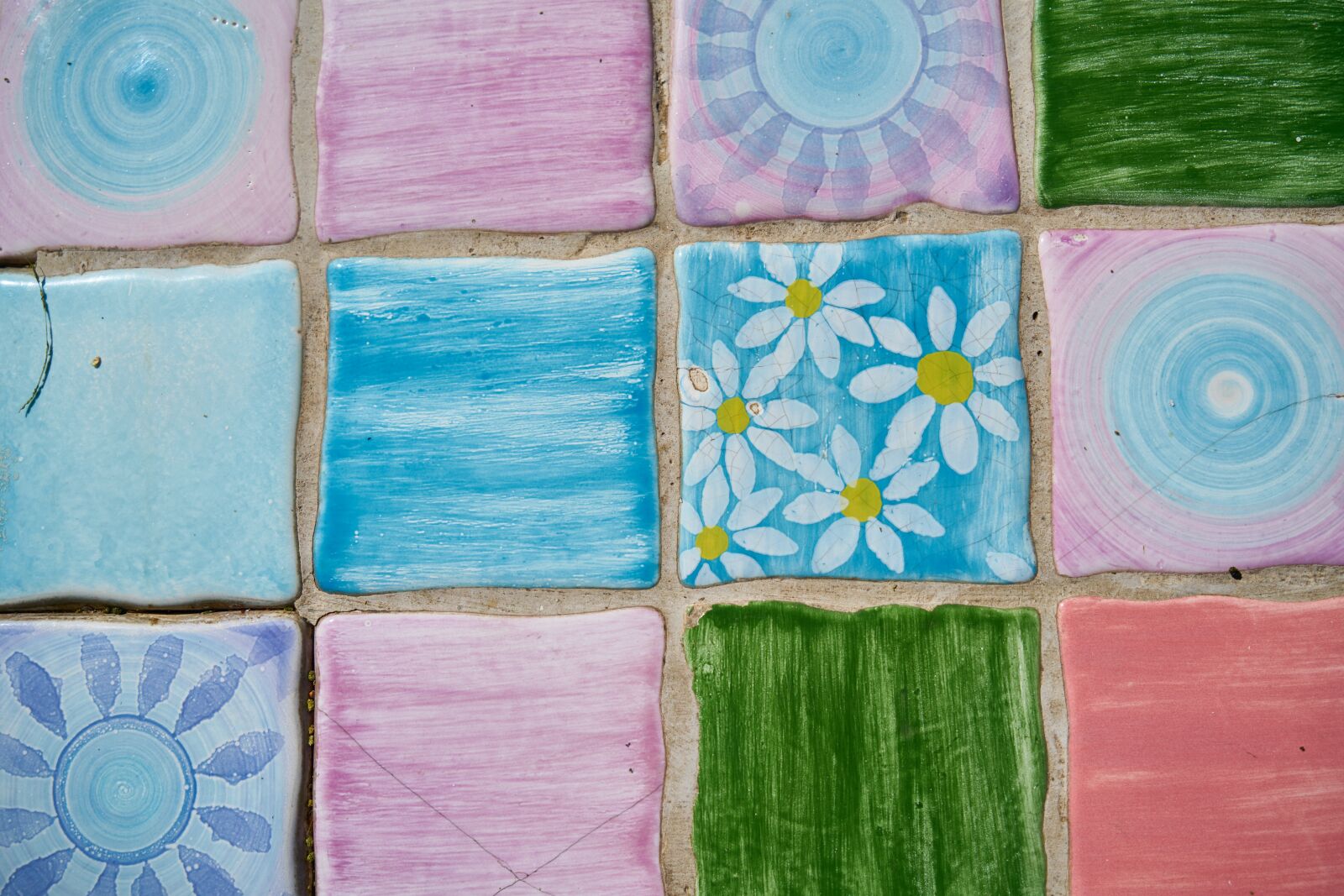 Sony a7R II sample photo. Tile, tiles, colors photography
